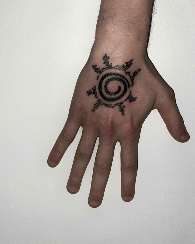 819x1024  🔥naruto's Seal Tattoo🔥 #naruto #tattoo #narutotattoo #seal #gonnchan ... | ТИК Так