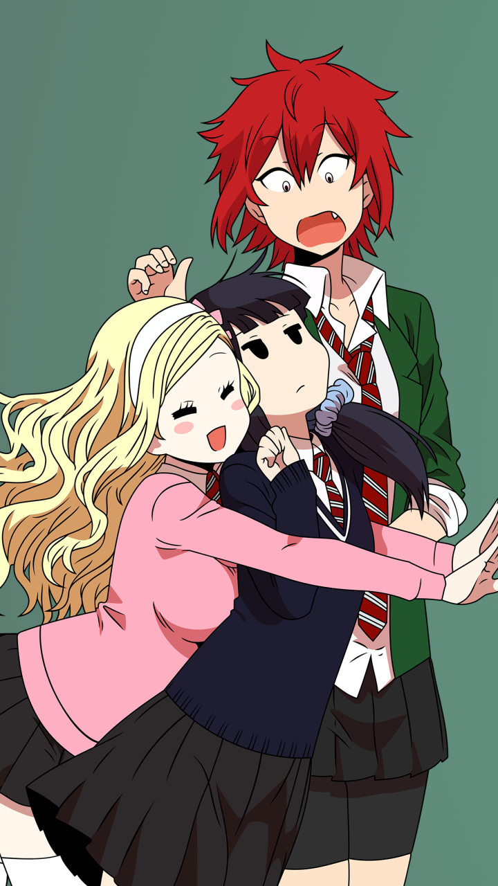 720x1280  Томо-чан девушка! Телефон обои от Rosalyneres - мобильная пропасть