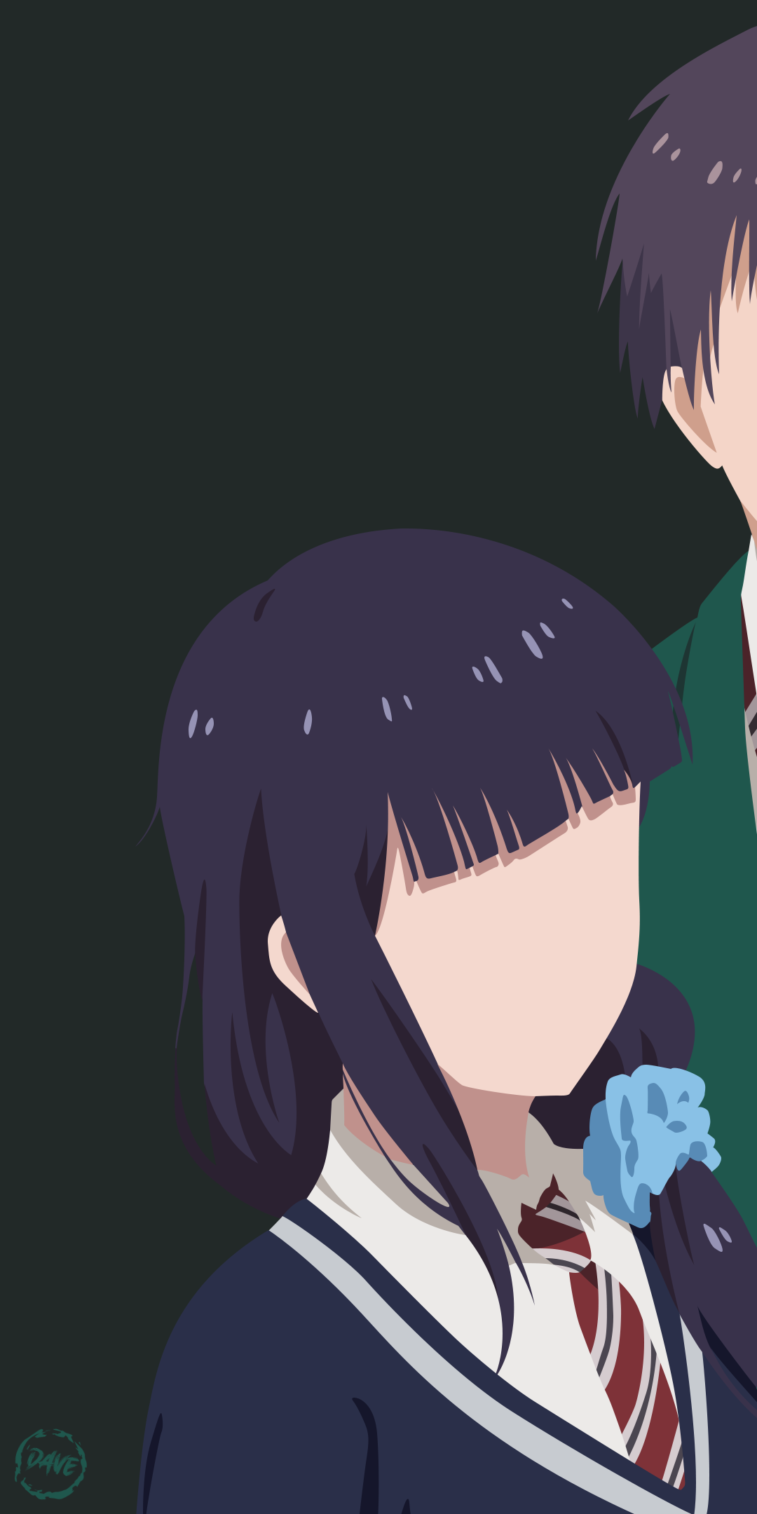 1080x2160  Томо-чан девушка! Телефон обои от Dave020626 - Мобильная пропасть