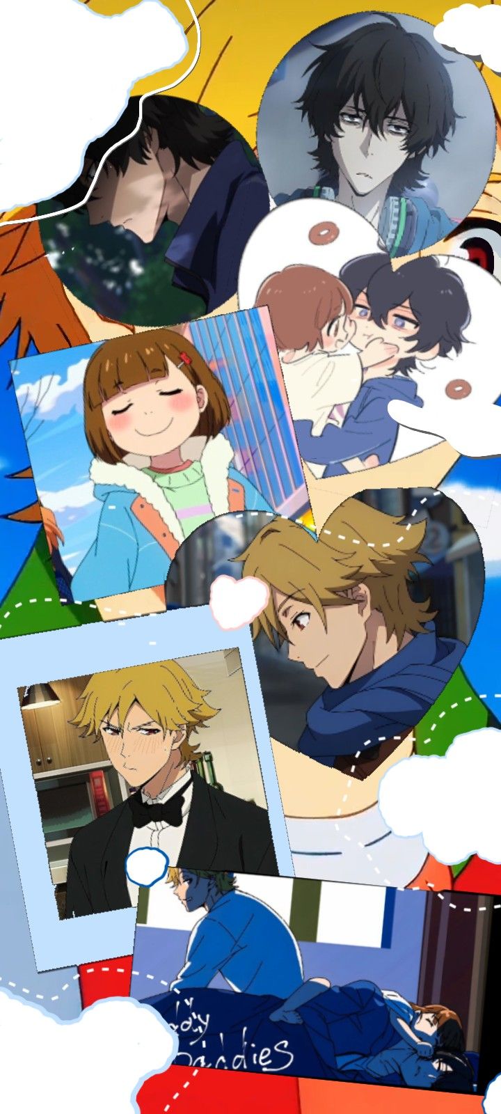 720x1600  Обои приятелей папы в 2023 году | Приятель, аниме обои, аниме