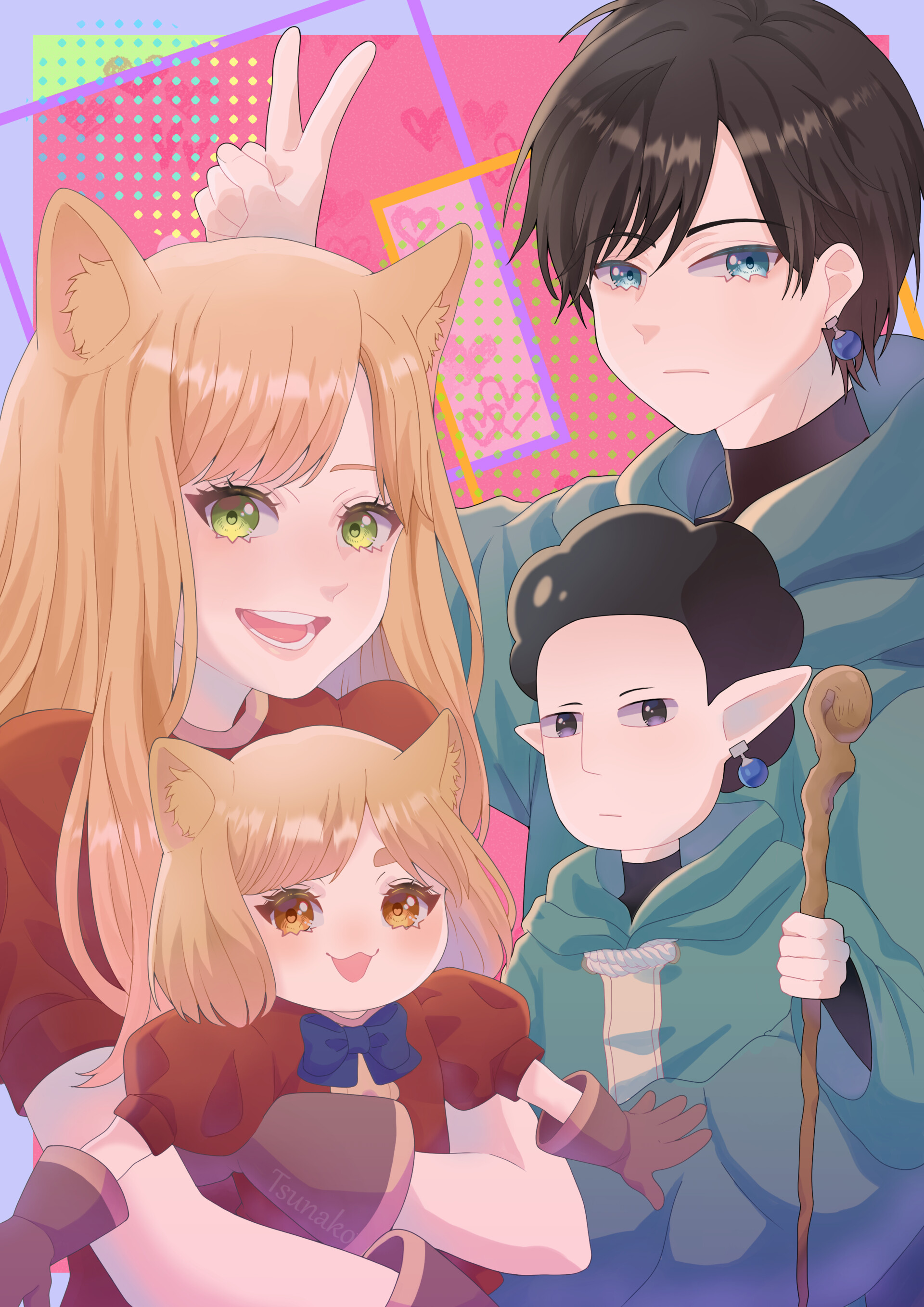 1920x2716  ArtStation - моя история любви с Yamada -Kun в LV999