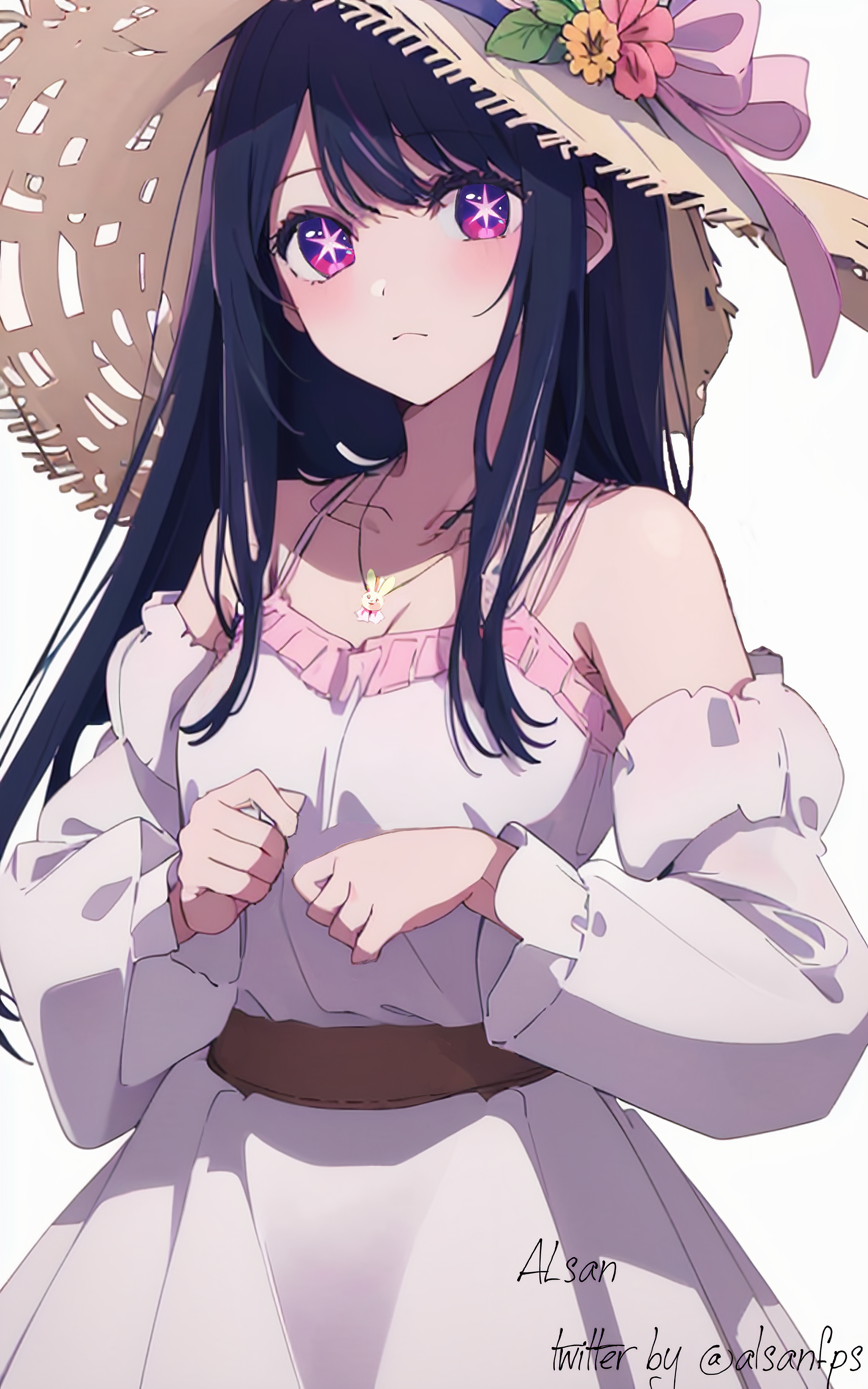 2560x4096  Hoshino AI (OSHI NO KO), сгенерированный ALSANFPS | Айбуру