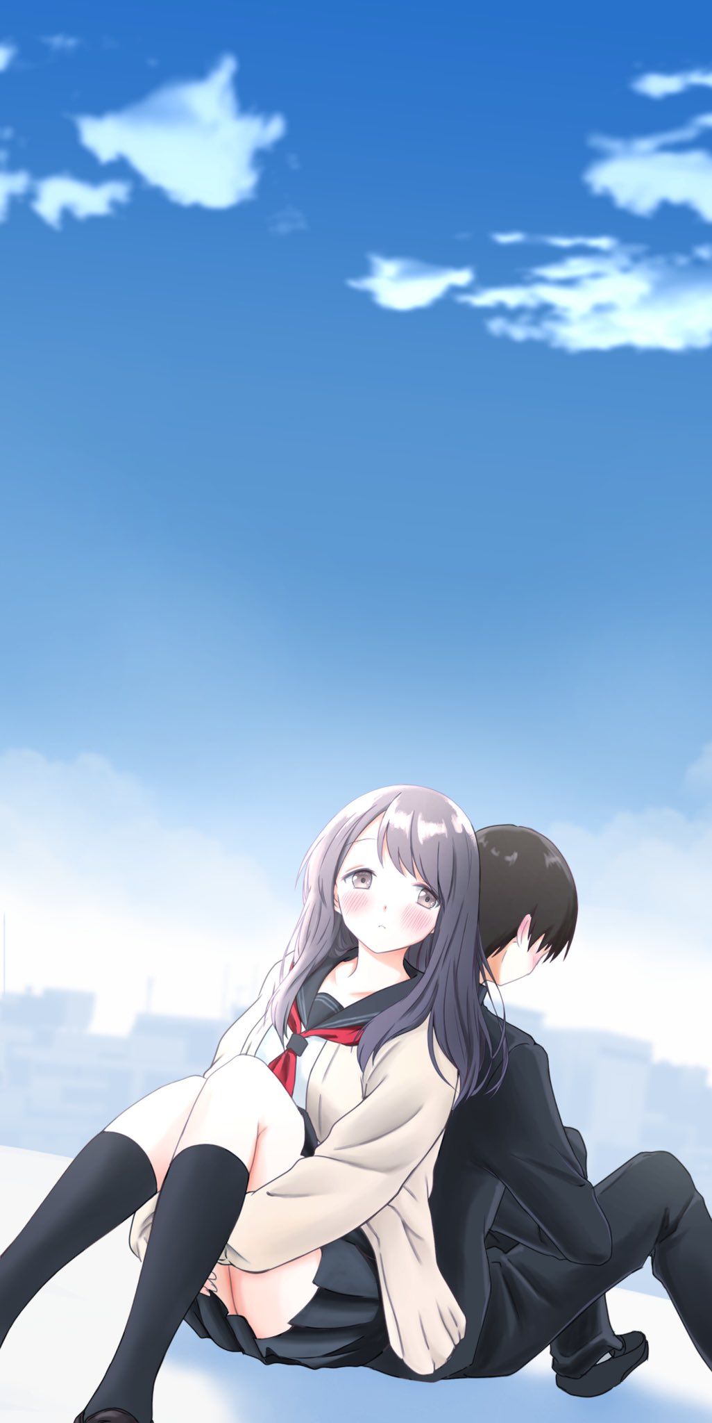 1026x2048  Кубо -сан ва Боку (Моба) Wo Yurusanai Обои - пещера обоев