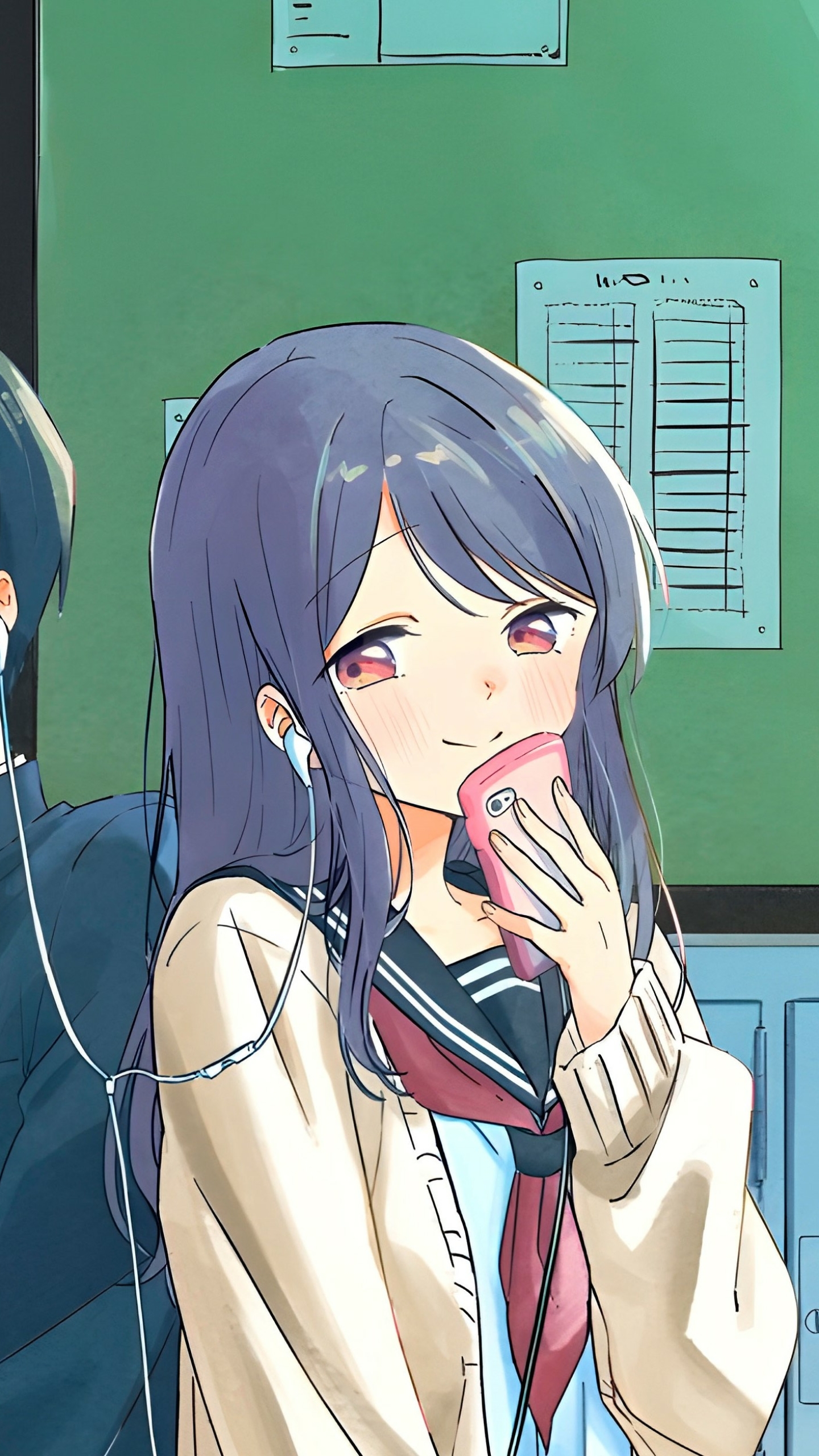 1440x2560  Читать Кубо не позволит мне быть невидимой, глава 88 о Мангакакалоте