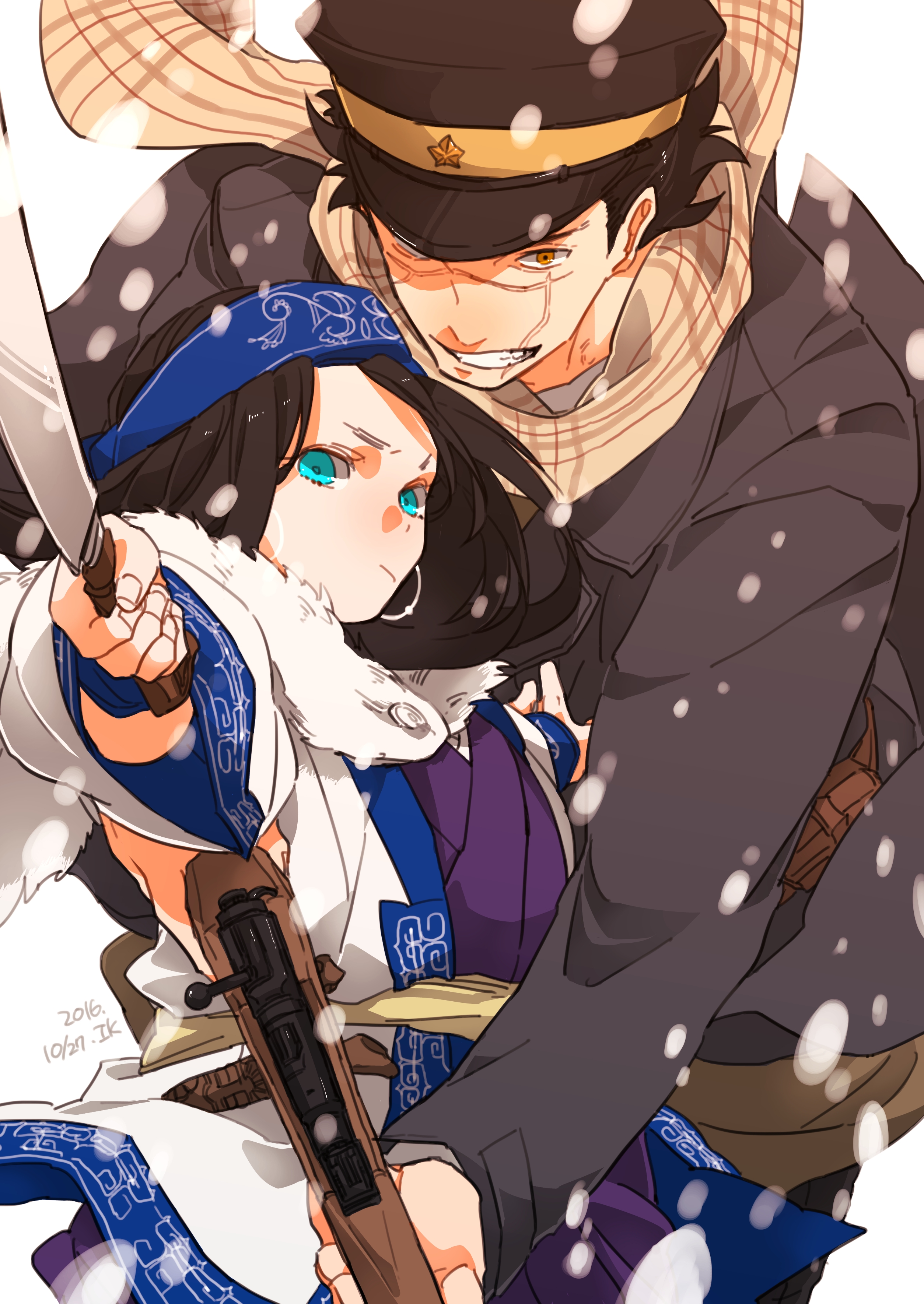 2508x3541  Twitter 上 的 Golden Kamuy Central ： \ "Новые обои, чтобы отпраздновать выпуск тома 22. Найдите размер, который вам нужен здесь https://t.co/9l6mtyxfh2 https: //t.co/f7mxhk1nsa \"/Twitter