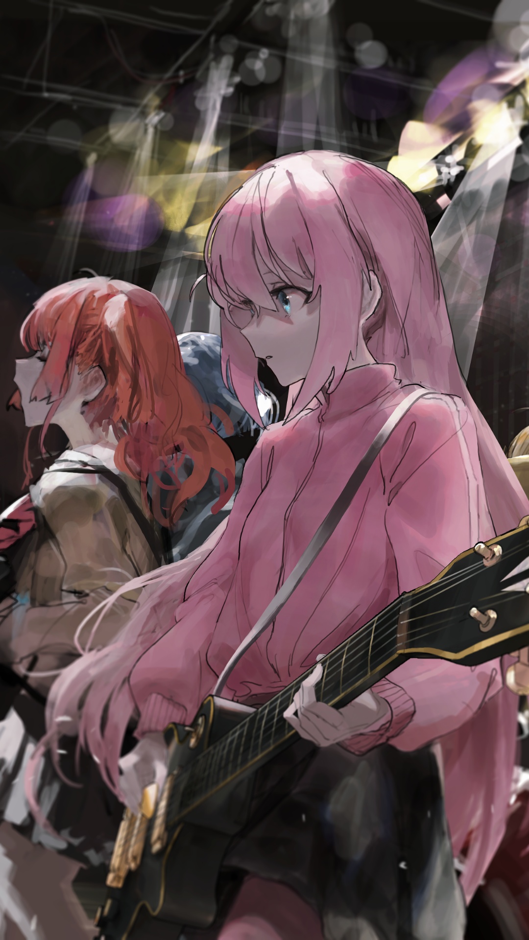 1080x1920  Bocchi The Rock Iphone Обои - пещера обоев