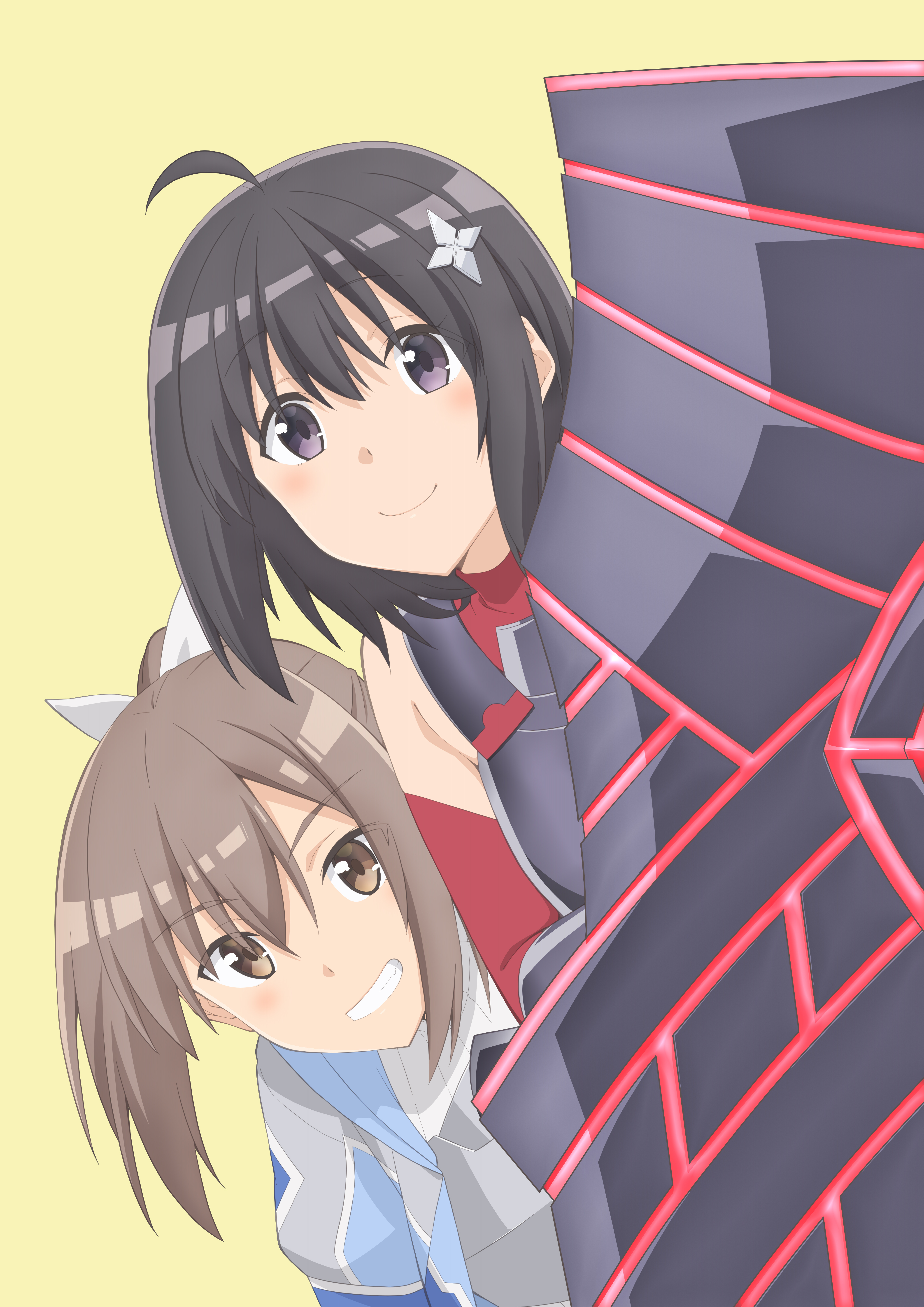 4093x5787  Bofuri - галерея обоев и сканирования - Minitokyo