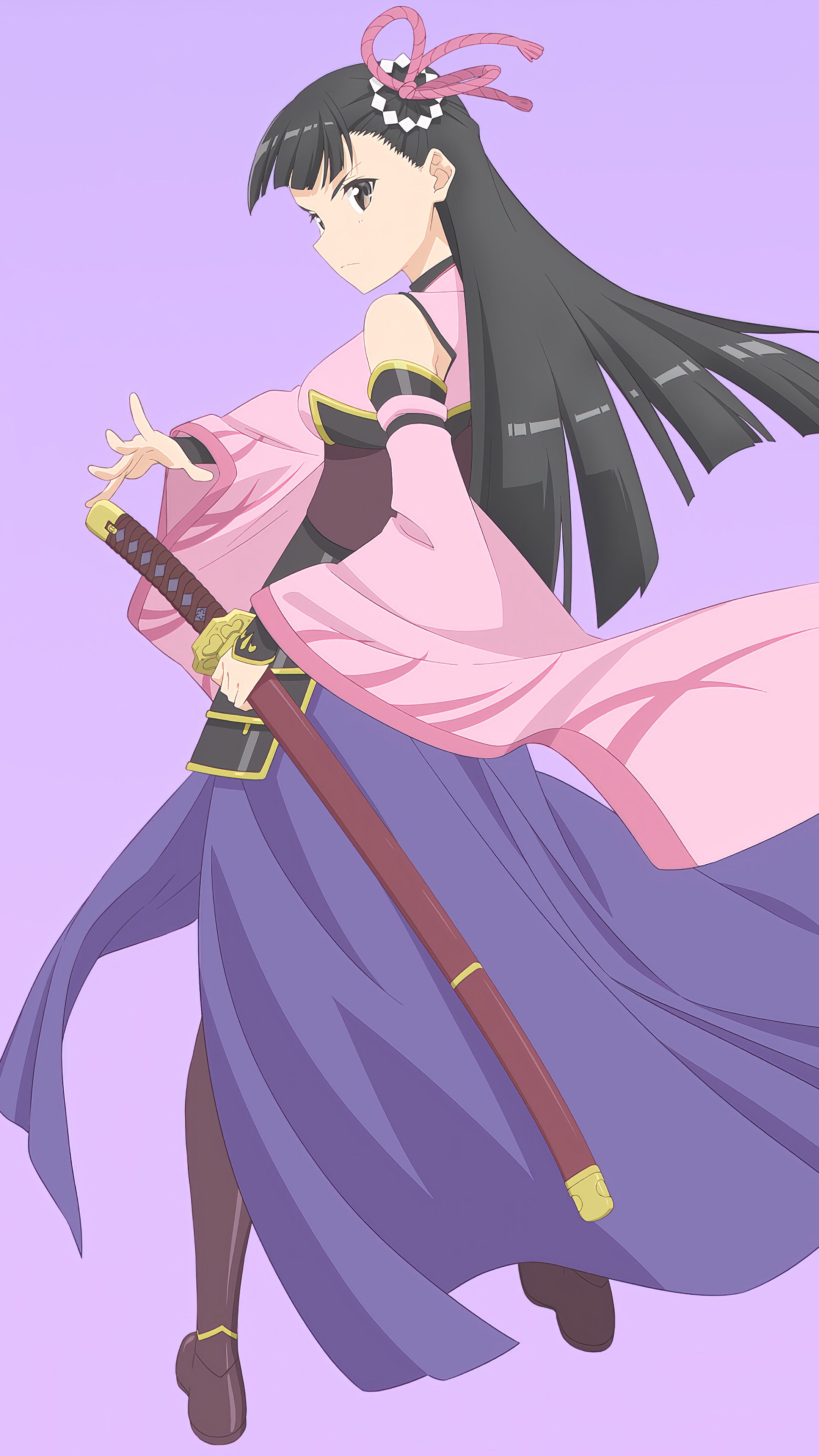 2160x3840  Аниме обои Bofuri - пещера обоев