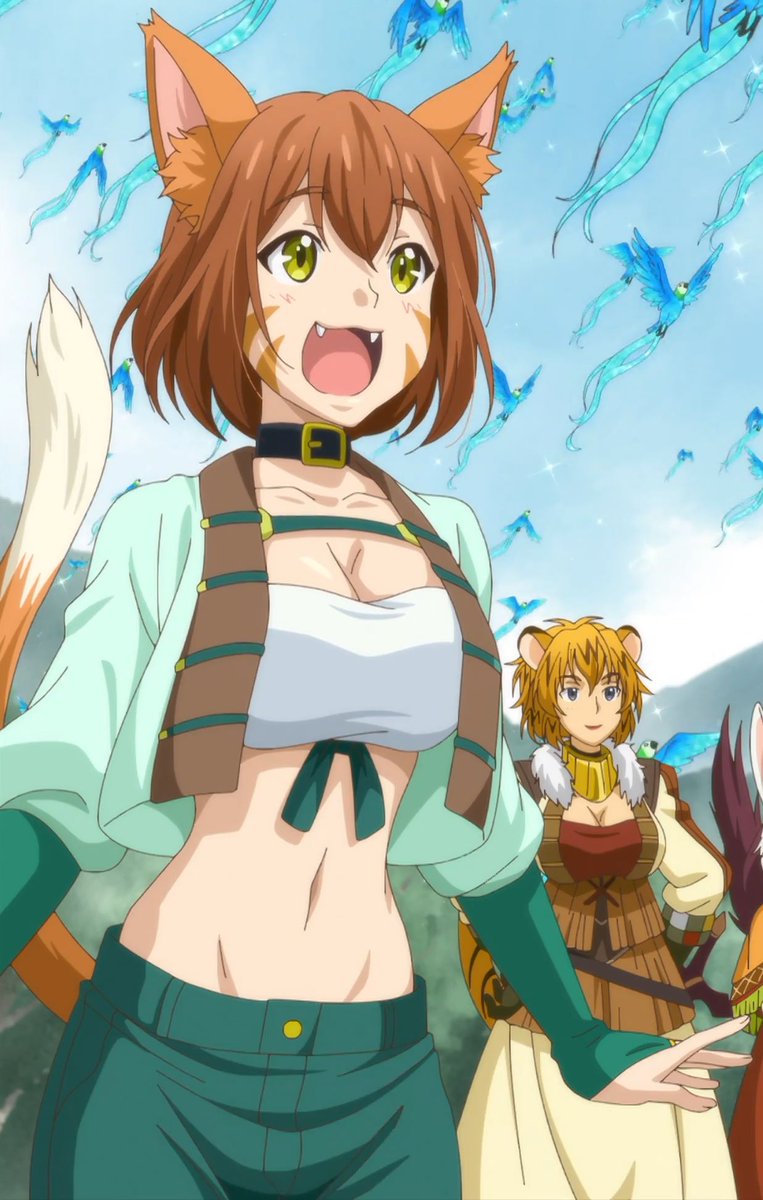 763x1200  Аниме каждый день в Твиттере: \ "Мия 🧡 Аниме: по милости богов сезон 2 https: //t.co/ksx9oplptj \"/Twitter