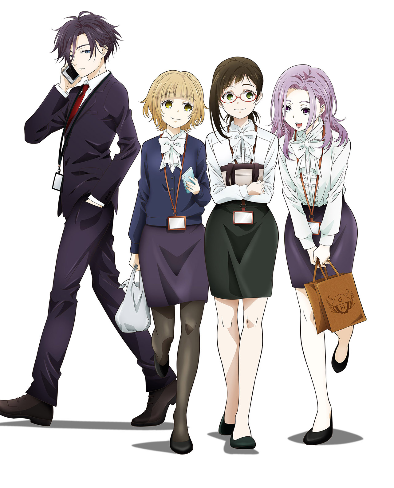 1282x1588  AnimeKynews в Twitter: \ "Portadas de Los 4 Volumenes de Blu-Ray Del Anime \" Dekiru Neko wa kyou mo yuuutsu \ ", Que Contarán Con Los 13 эпизодов. El Anime Iniciará el Proximo 7 de Julio.