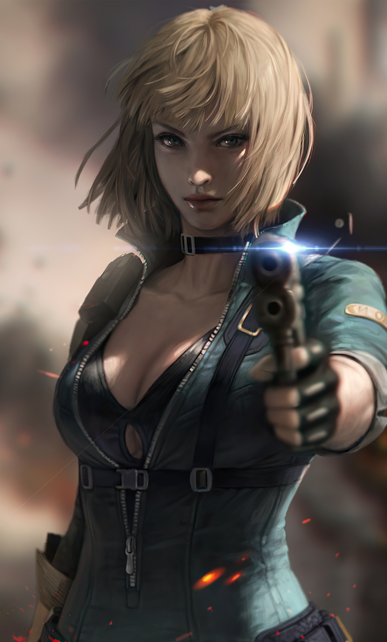 1280x2120  Скачать обои 1280x2120 Crossfire: Warzone - стратегическая игра, видеоигра, девочка, iPhone 6 Plus, 1280x2120 HD, 26396