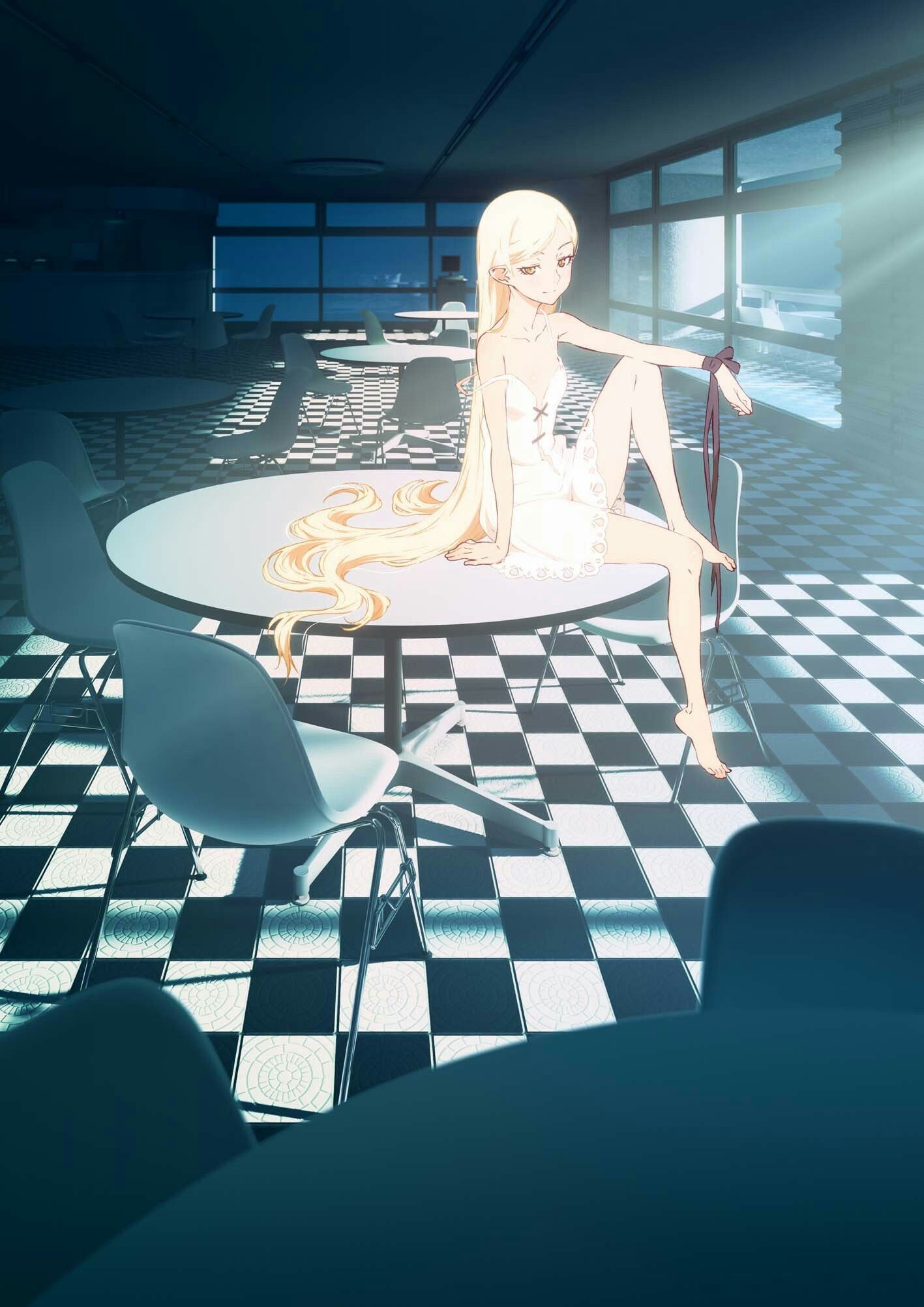 1417x2004  Kizumonogatari II: Nekketsu | Arte de Anime, Pinturas Digitales, обои de anime