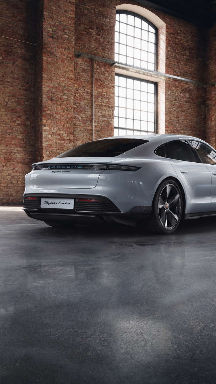 750x1334  Porsche Taycan 4S 2019 обои - пещера обоев