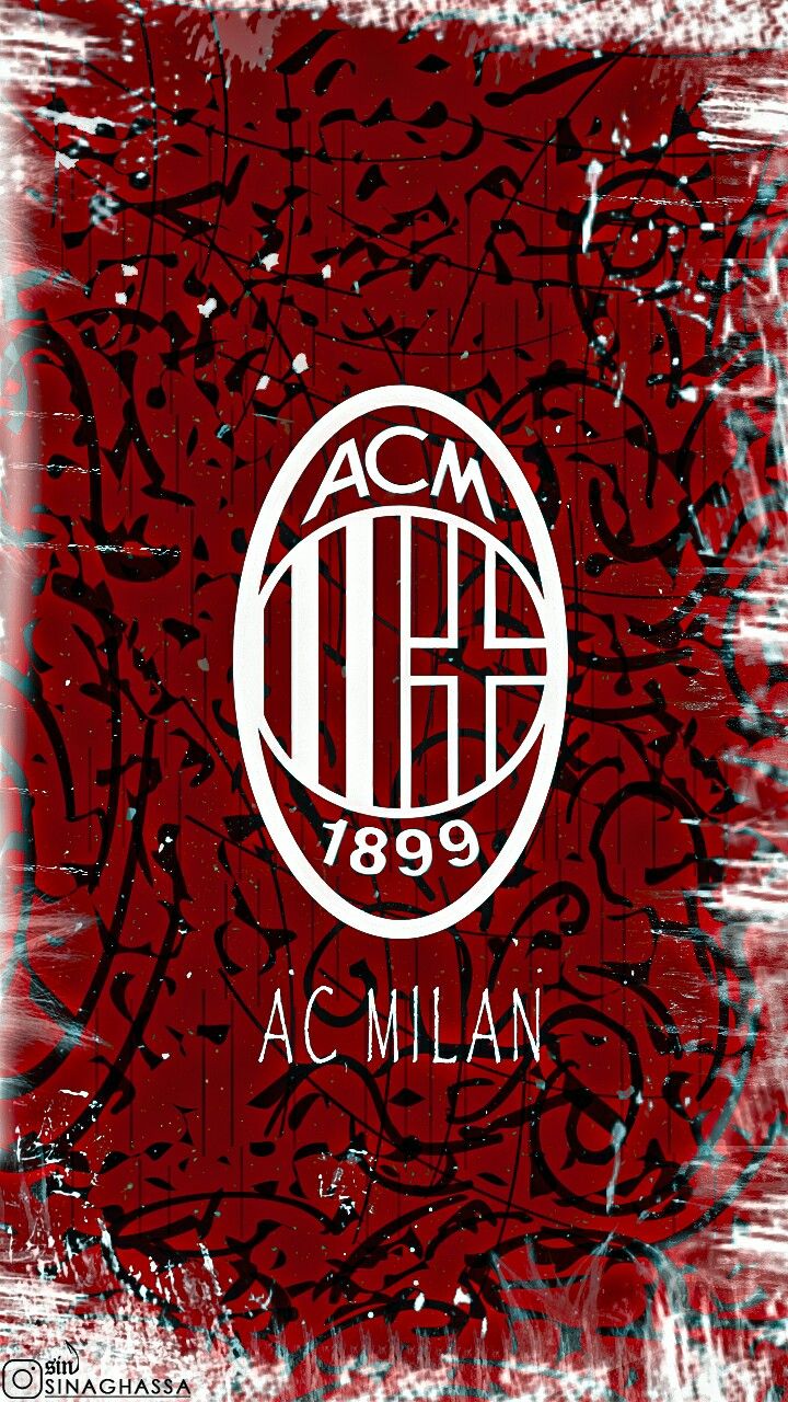 720x1280  Обои ac.milan логотип Nel 2023 | Foto di calcio, squadra di calcio, calcio