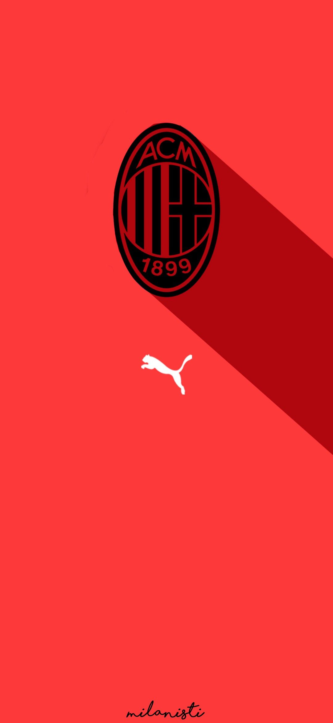 1080x2340  AC Milan обои | Foto di Calcio, Calcio, Sfondi