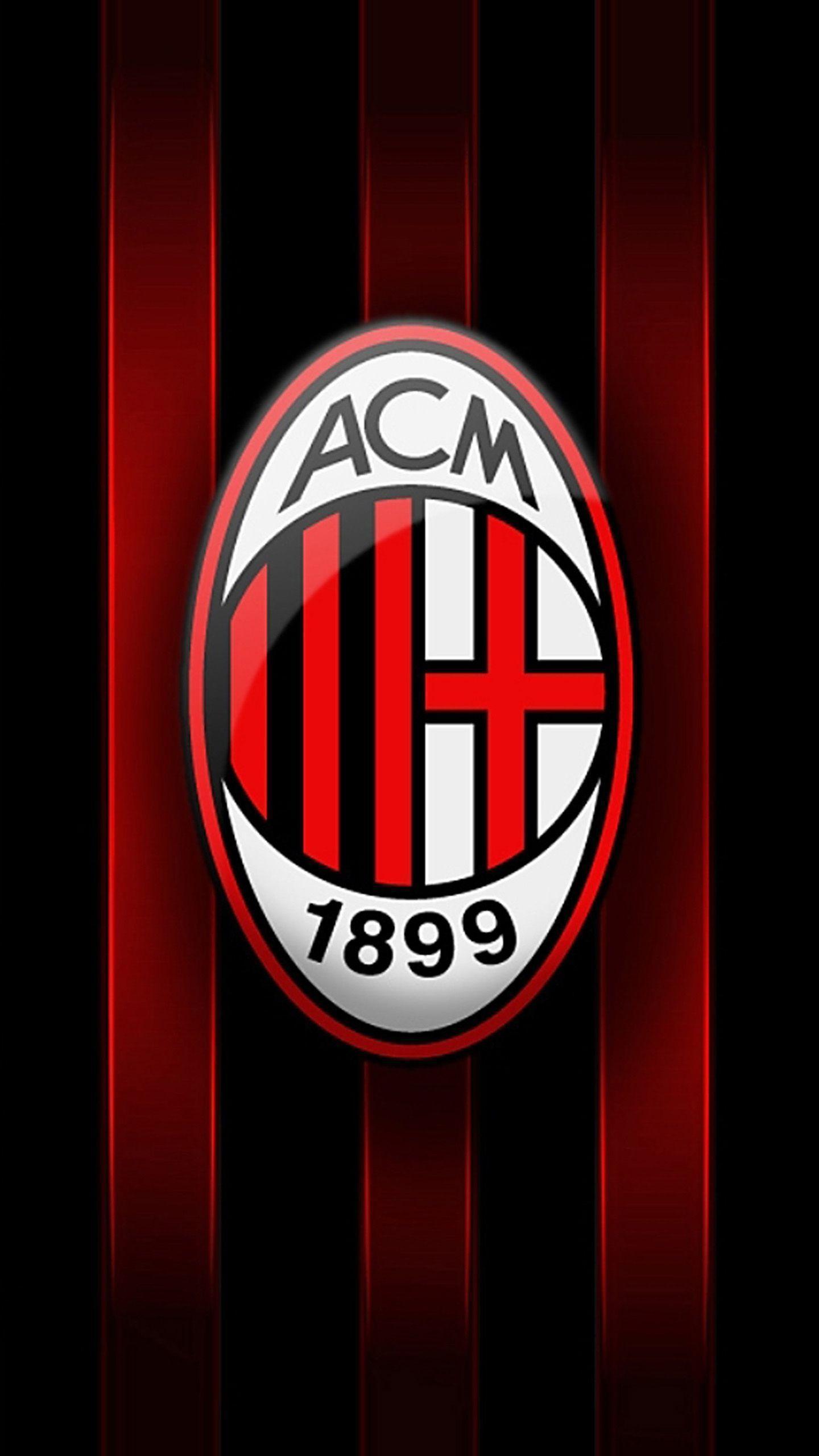 1440x2560  Обои AC Milan 2016 - пещера обоев