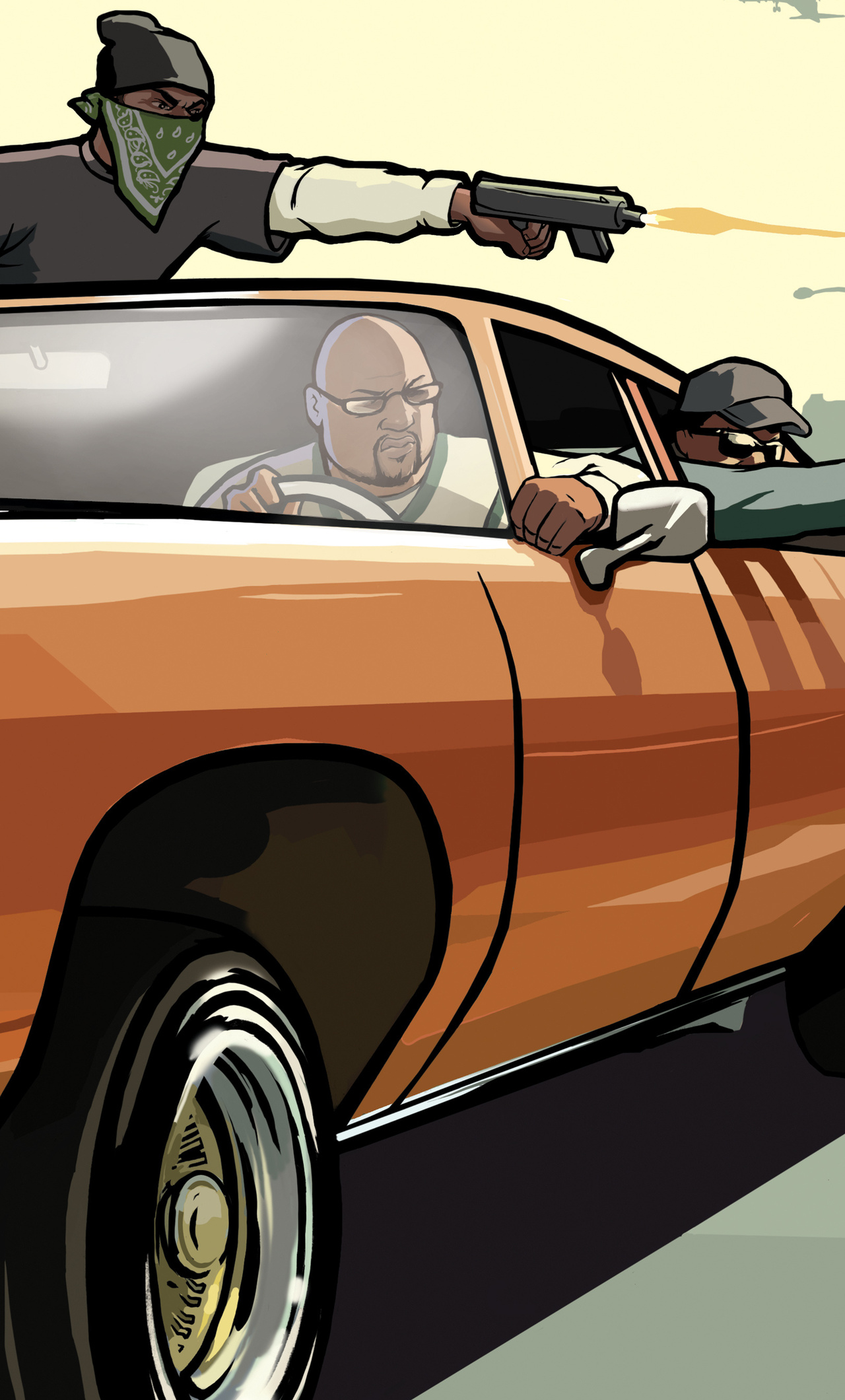 1280x2120  1280x2120 GTA San Andreas Key Art 5K iPhone 6+ HD 4K Обои, изображения, фоны, фотографии и картинки