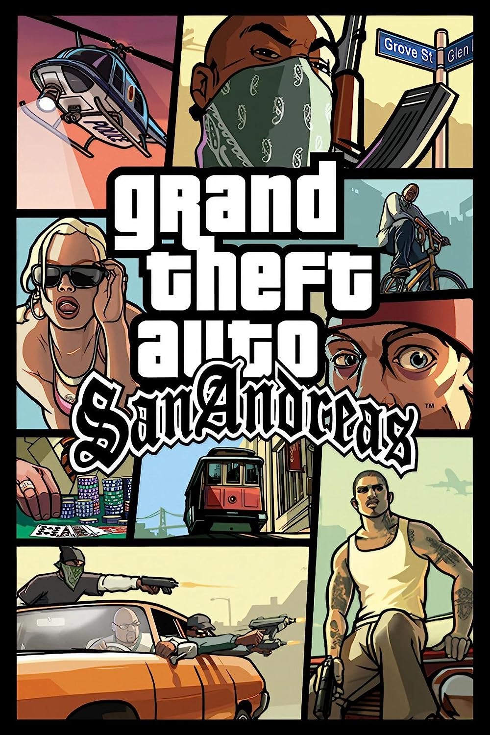 1000x1500  Grand Theft Auto: San Andreas (видеоигра 2004) - Сюжет - IMDB
