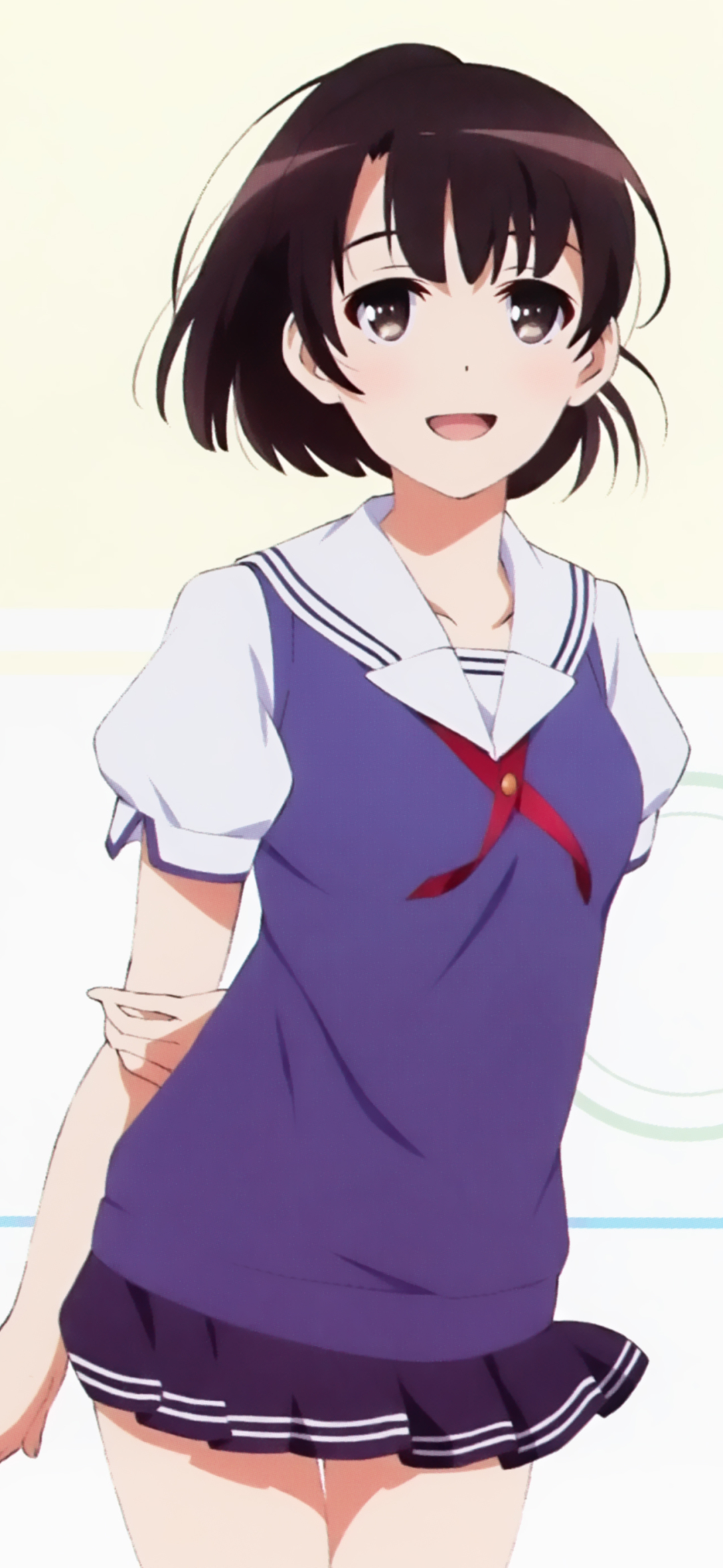 1080x2340  Saekano: Как поднять скучную подругу Телефон Обои - Мобильная пропасть