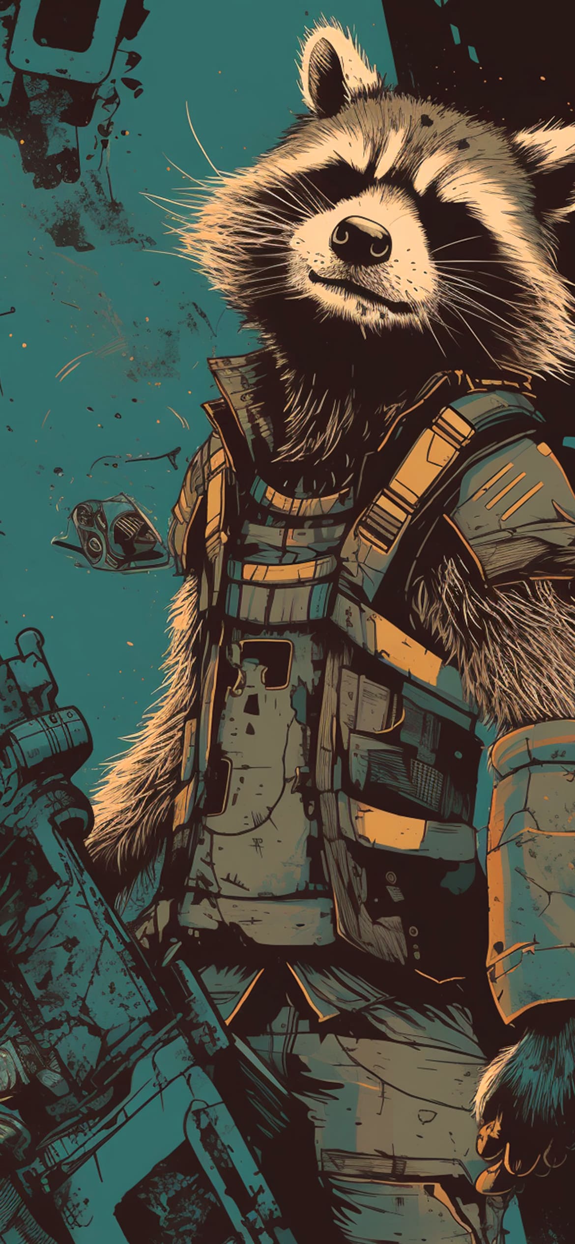 1170x2532  Ракетная енота обои - Tubewp