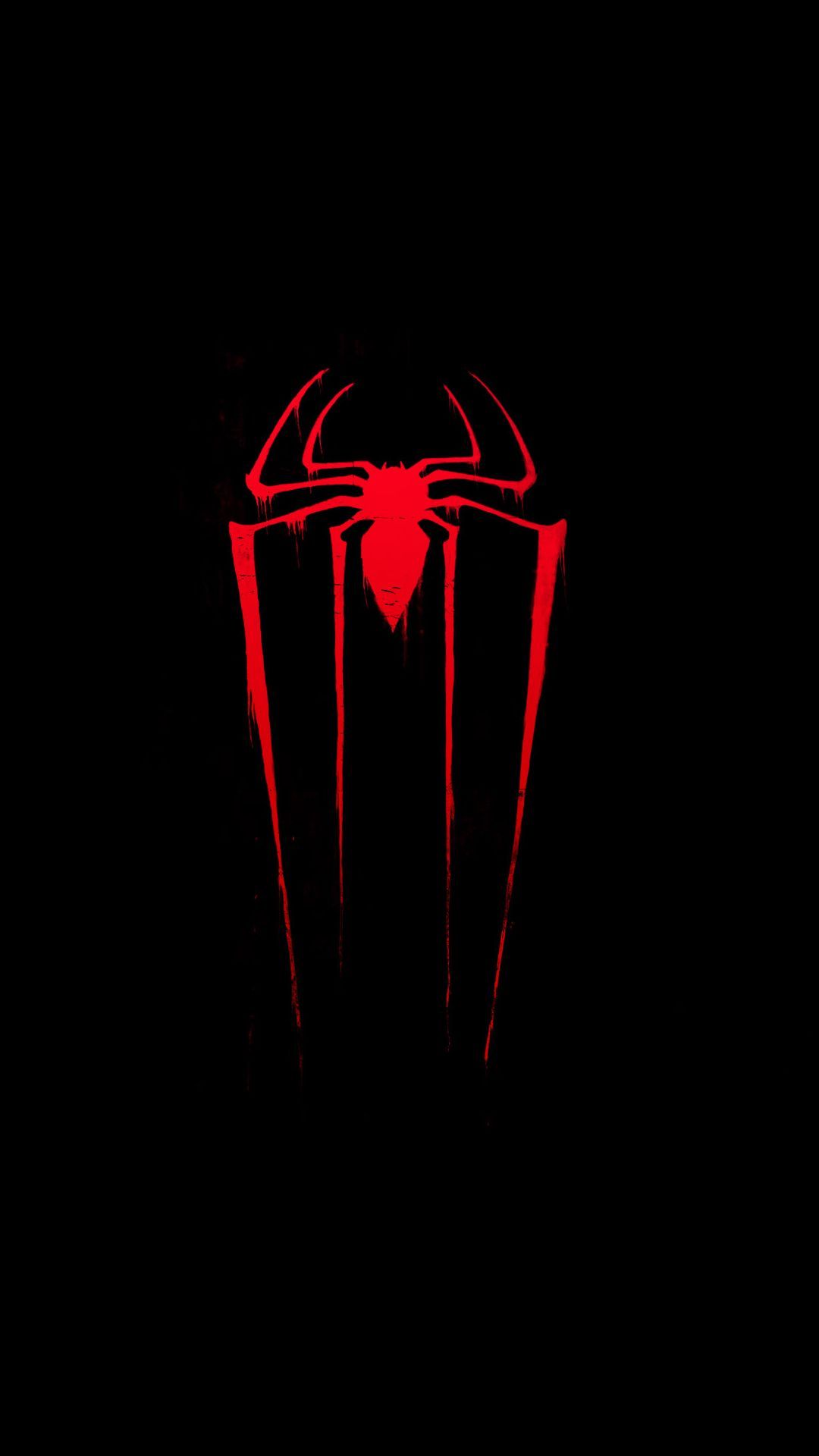 1080x1920  Black Spiderman обои iPhone - библиотека клип -арт