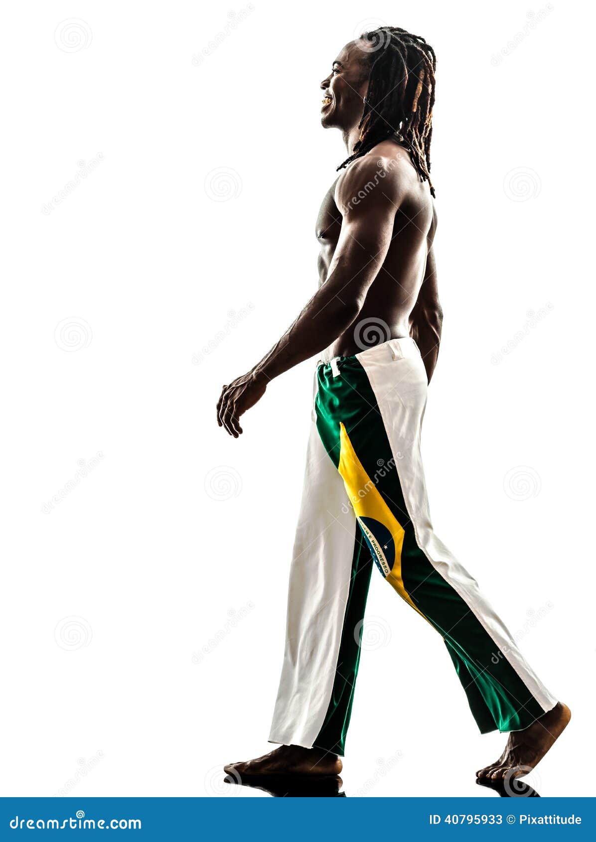 1196x1690  Бразильский чернокожий человек, ходящий улыбающийся силуэт Сток -изображение - изображение искусства, Капоэйра: 40795933