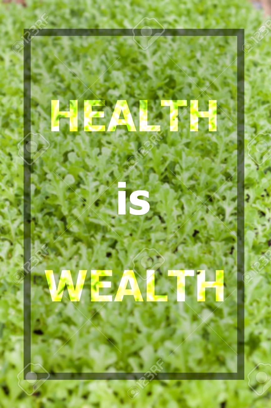 866x1300  Здоровье - это вдохновляющее цитата богатства на овощном фоне. Изображение 55791865.