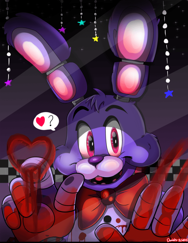 786x1016  Bonnie Fnaf обои - пещера обоев