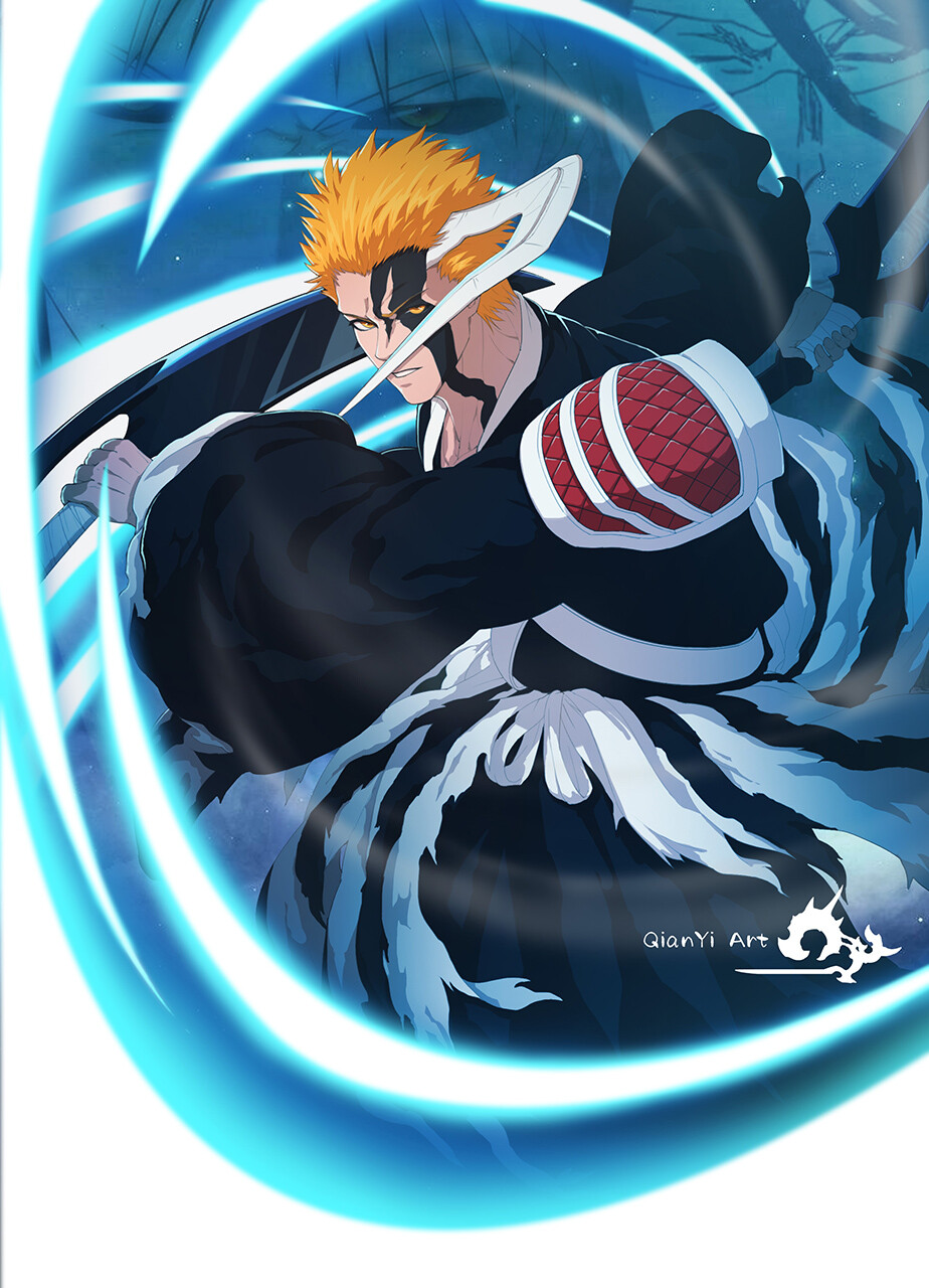 924x1280  ArtStation - Kurosaki Ichigo