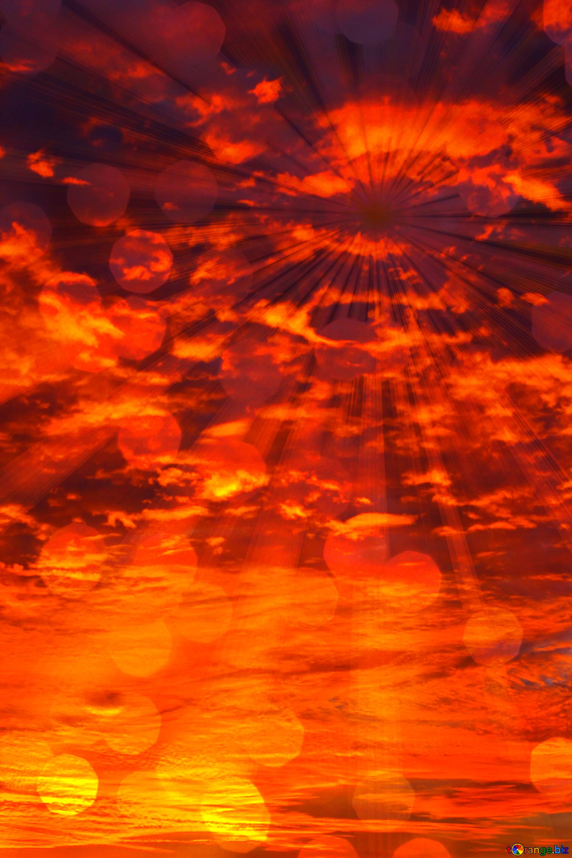 1920x2880  Скачать красное небо с обоими облака | Wallpapers.com