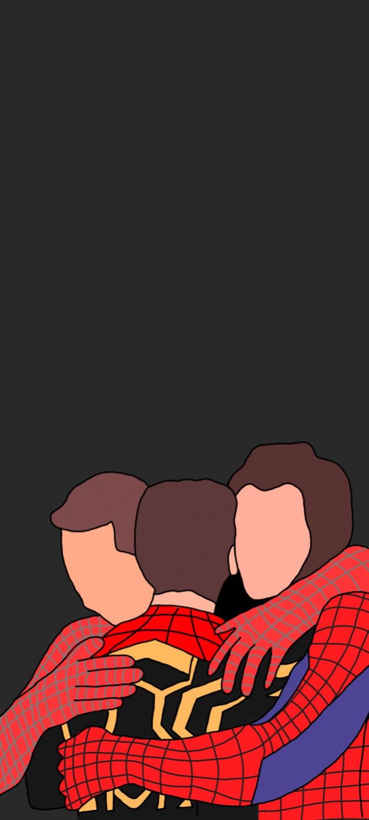 720x1600  Человек-паук: без пути домой обои (серый) | Обои Мстителей, Marvel Spiderman Art, обои Человека-паука