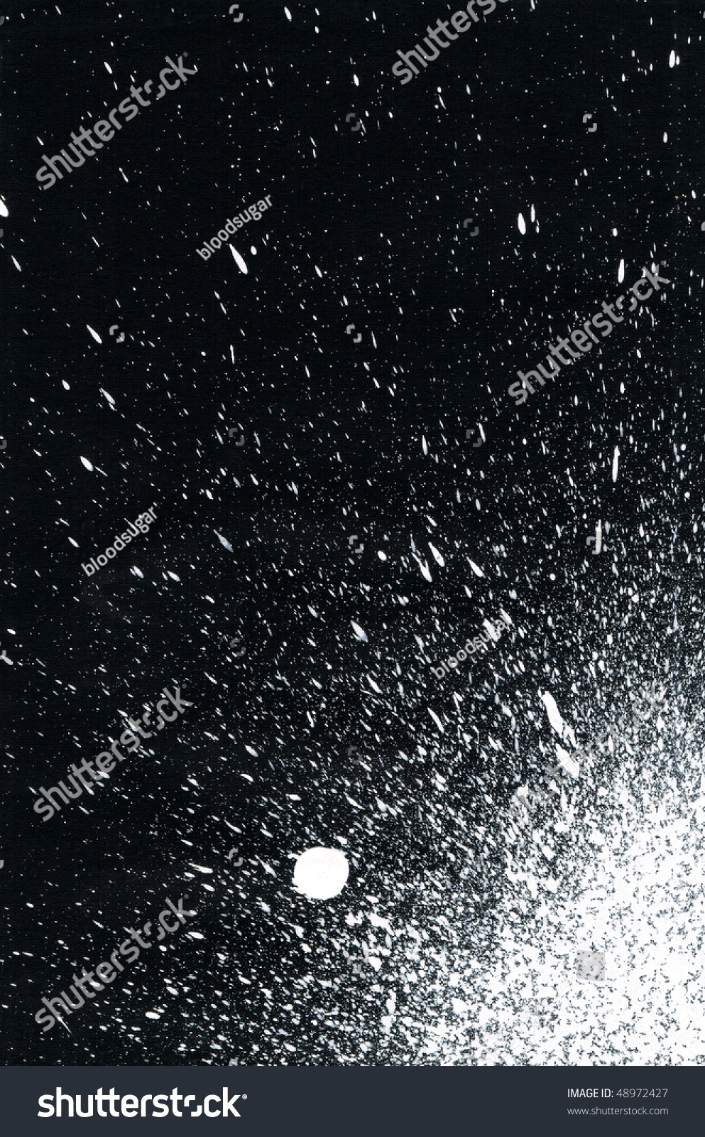 993x1600  Абстрактная краска всплеск. Мязне белые краски капли на черном фоне stock photo - alamy