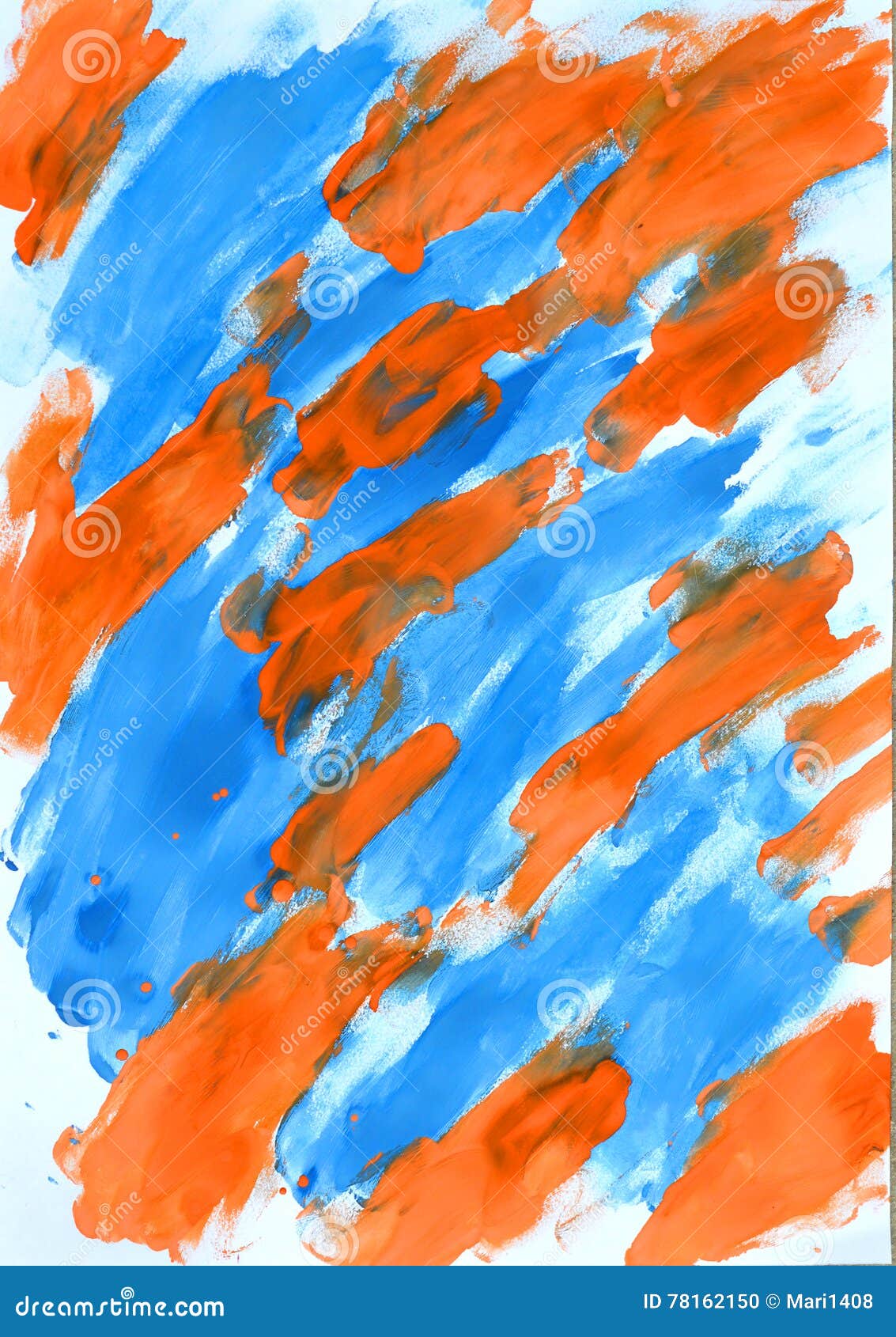 1133x1690  Макро Крупный план микса цвета акриловой краски. белый и оранжевый фон. Fluid Modern Art Concept Stock Photo - Alamy