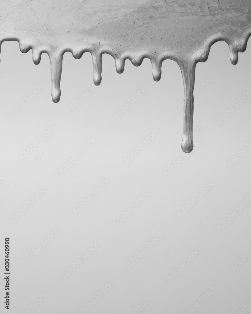 800x1000  Минималистичный художественный стиль. Серые краски капли на фоновой иллюстрации | Adobe Stock