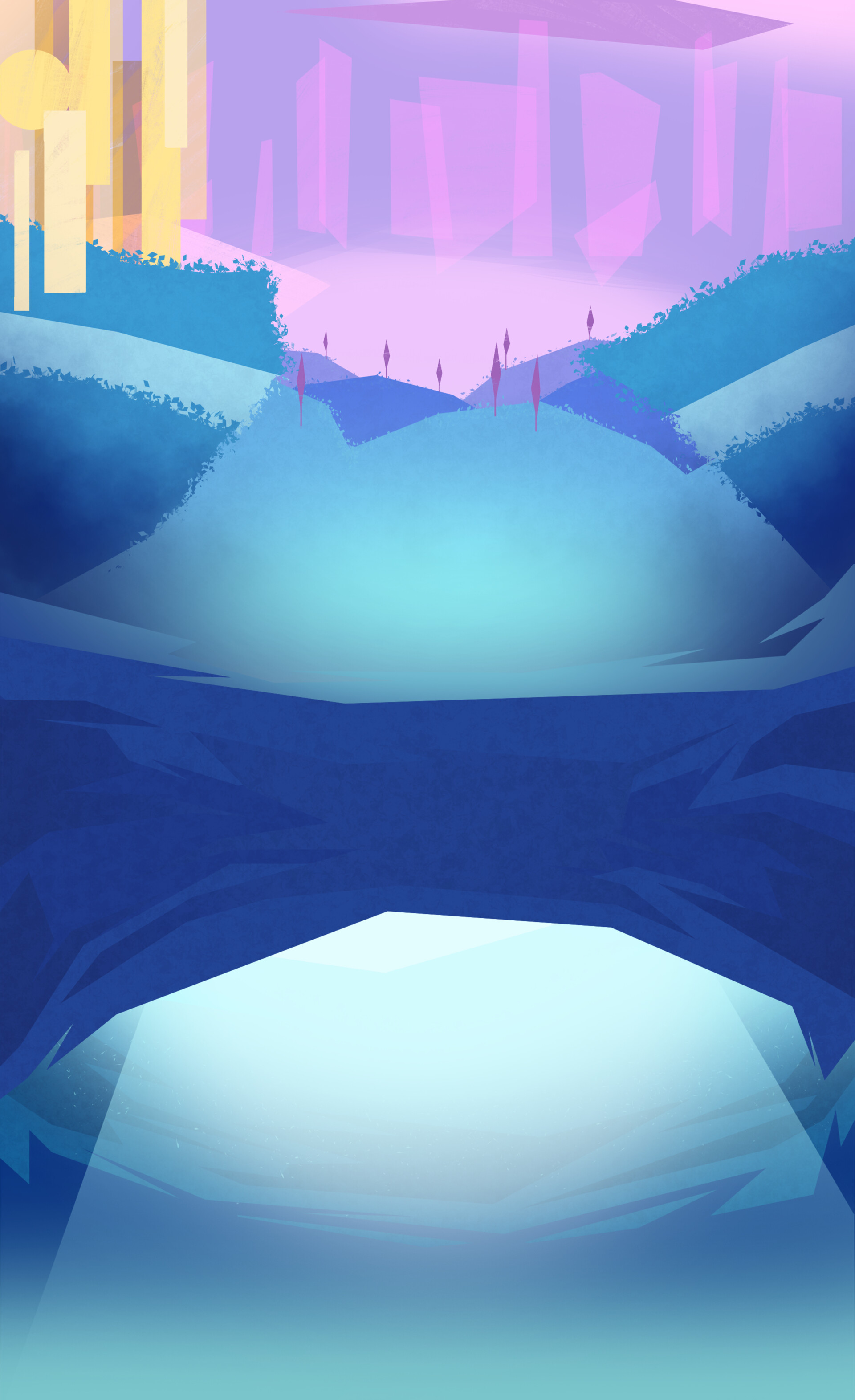 1920x3144  ArtStation - фоновая иллюстрация | Невыразимый с режиссерами Soul | Disney Pixar