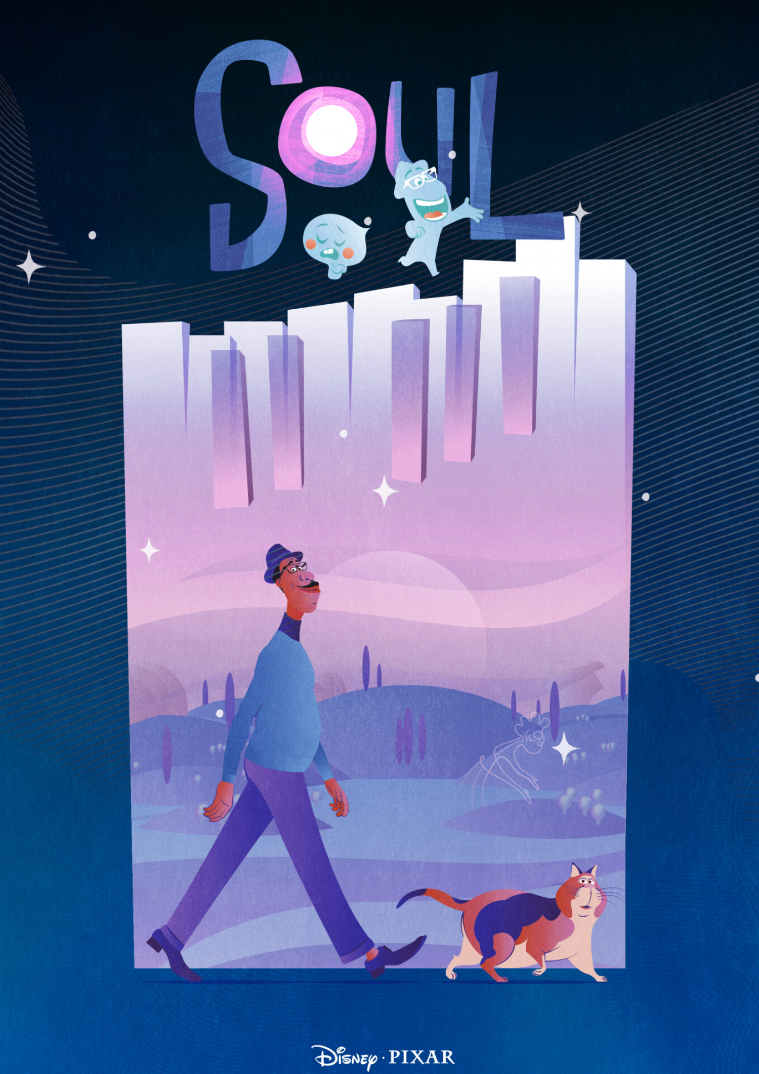 1500x2122  Pixar Soul обои - пещера обоев
