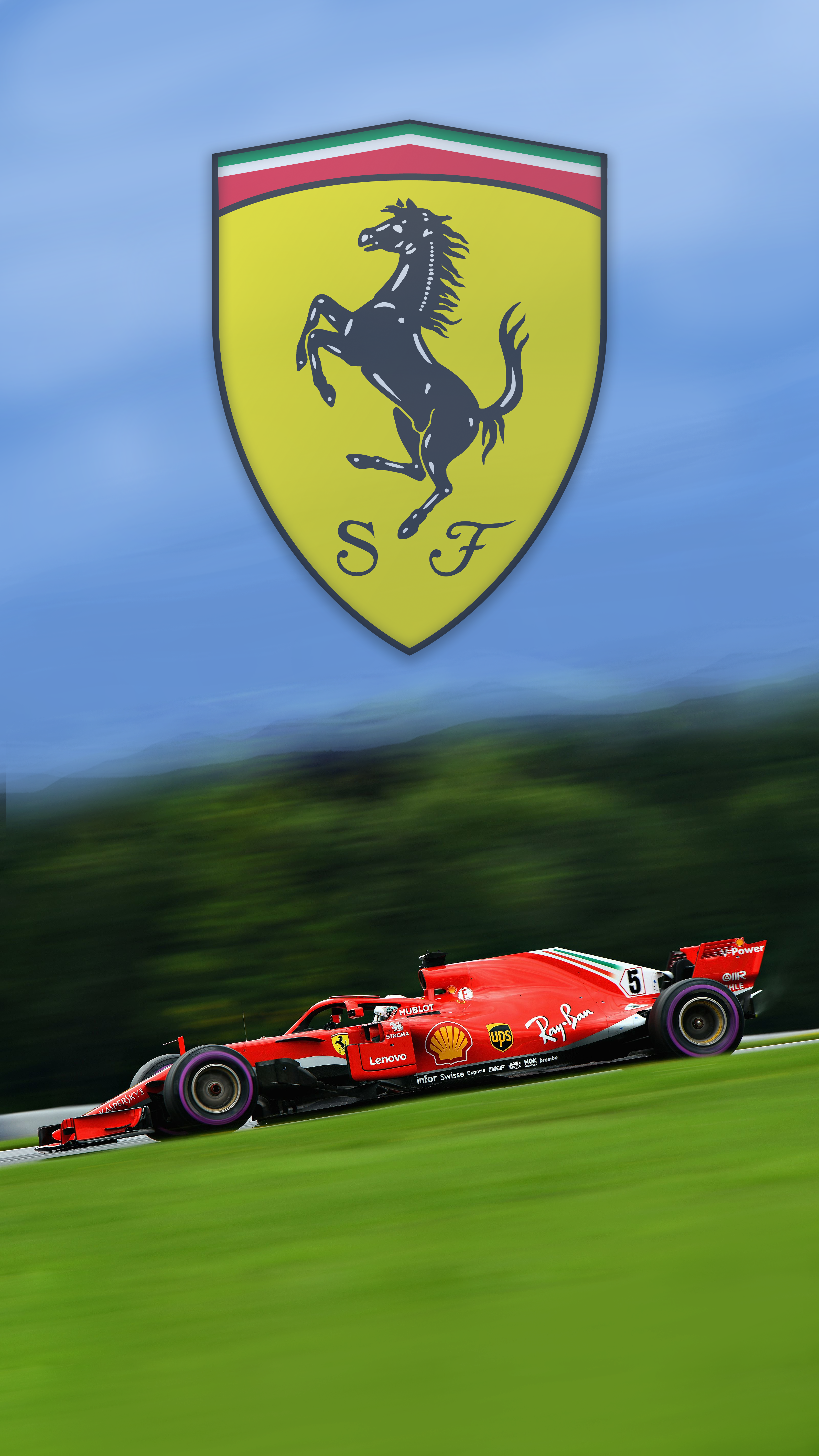 3200x5688  Ferrari F1-75 Обои 4K, автомобили Формулы-1, Формула 1, 2022, #7492