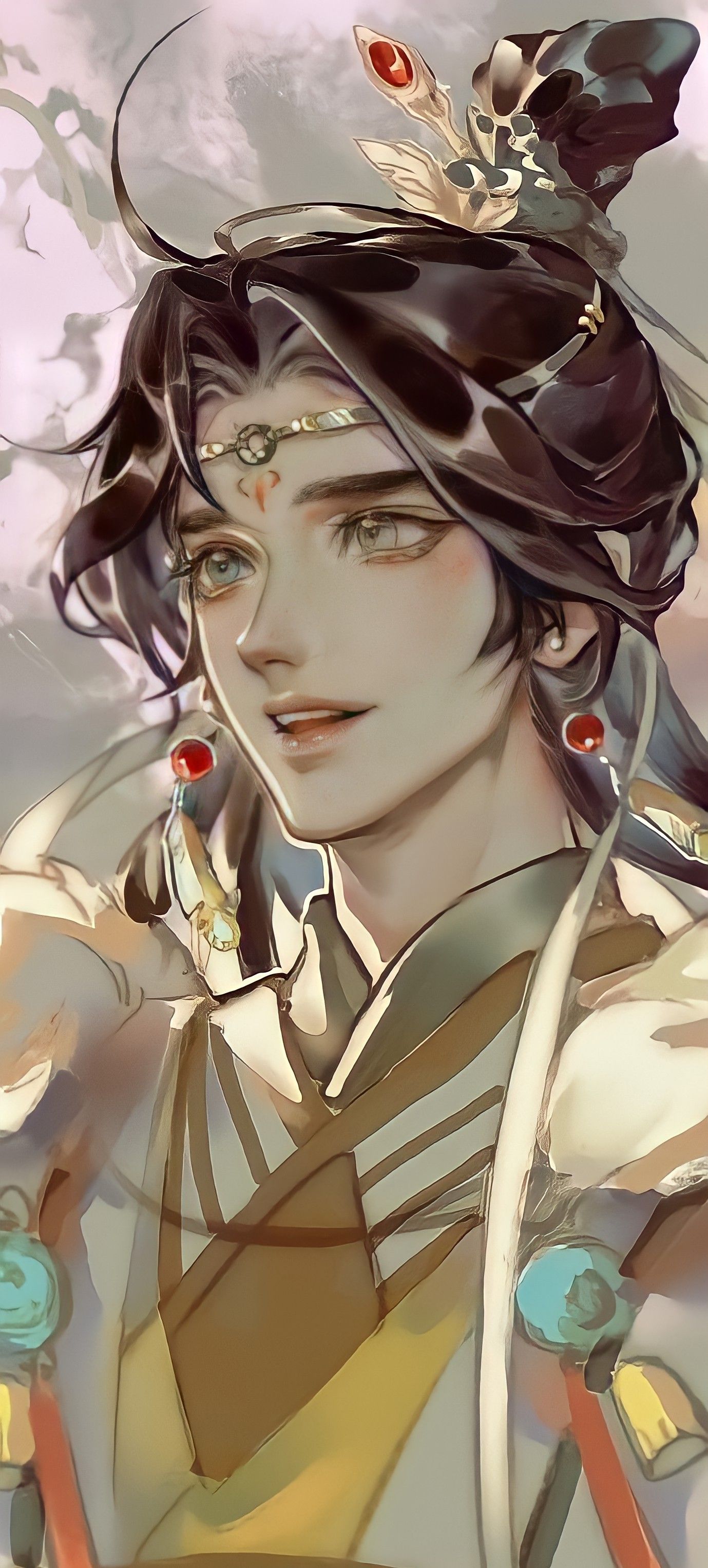 1379x3052  🍂 | Официальное благословение небес, аниме -искусство красивое, благословенное