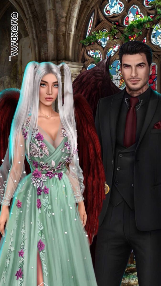 675x1200  Вики и Люцифер обои на телефон клуб романтики секрет небес | Романтика,  Небеса, Клубы