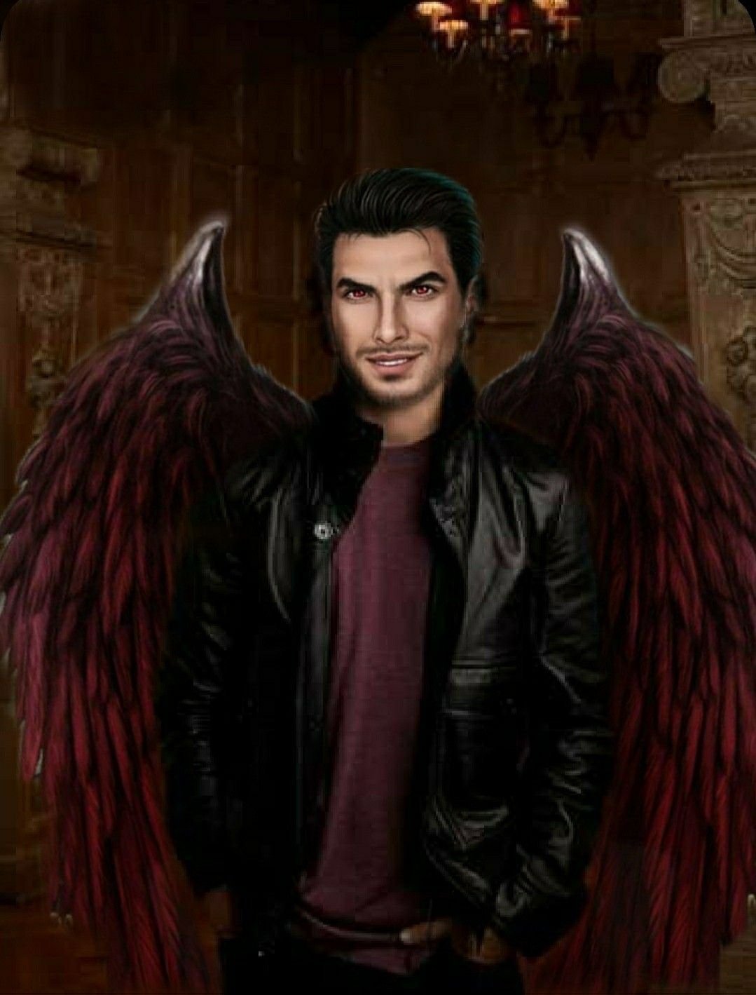 1079x1419  Секрет небес Люцифер арт - 32 фото