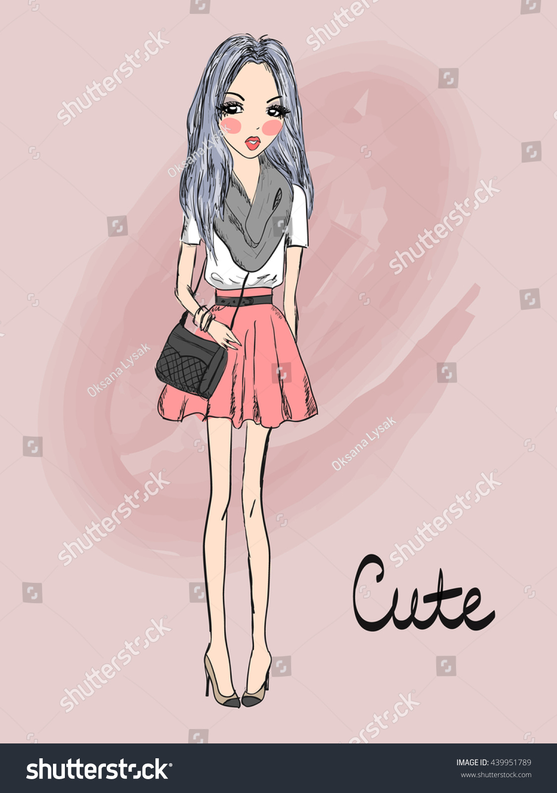 1125x1600  Осанка!, Девочка, короткая юбка, длинные волосы, ноги HD обои | Pxfuel