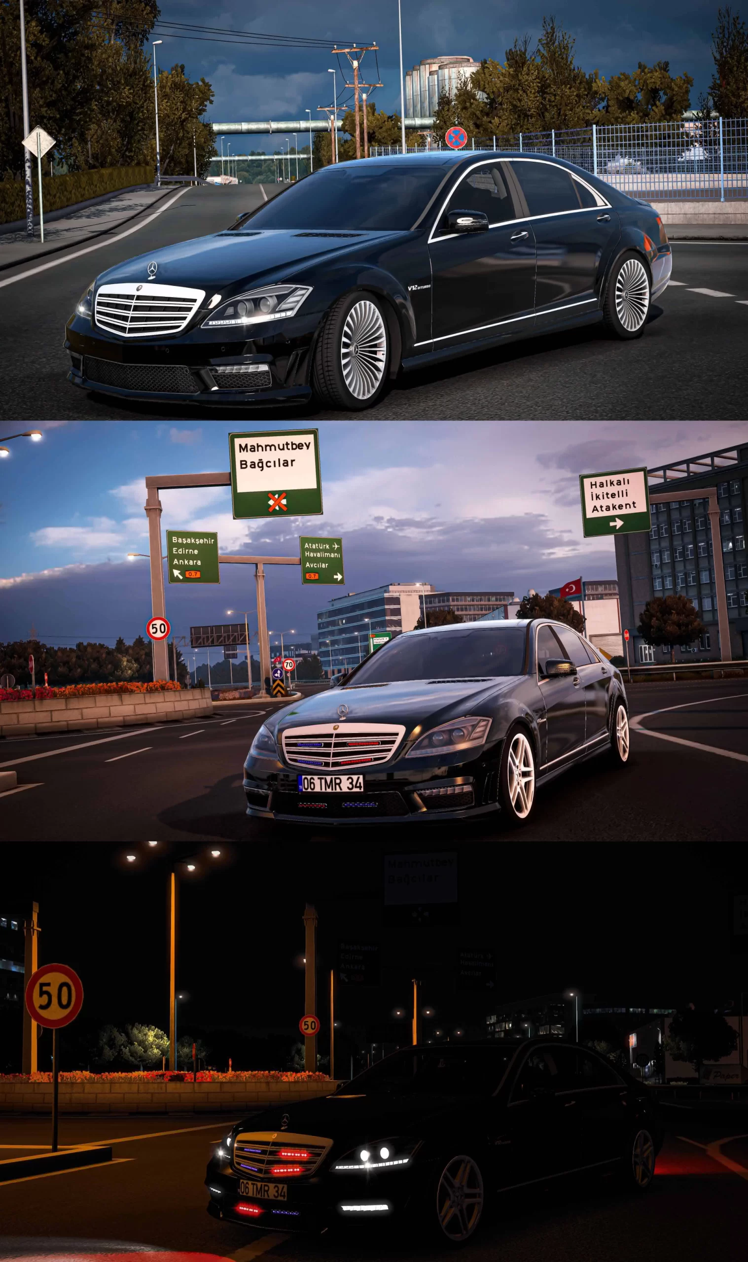 1517x2560  Mercedes S -Class W221 1.47 - AllMods.net