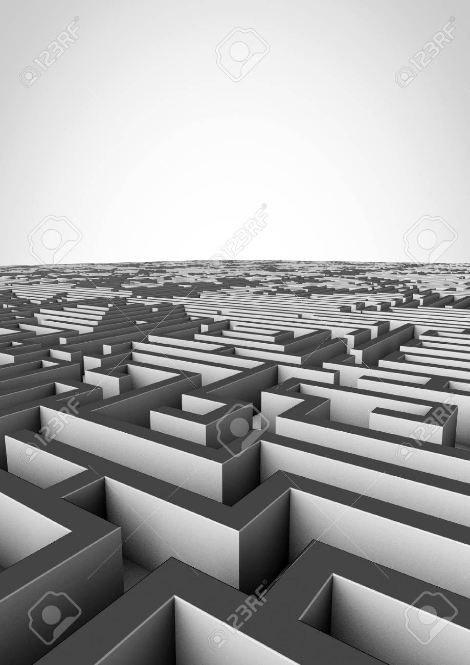 919x1300  Imbroglio | Узоры линейного лабиринта с противоположной стеной