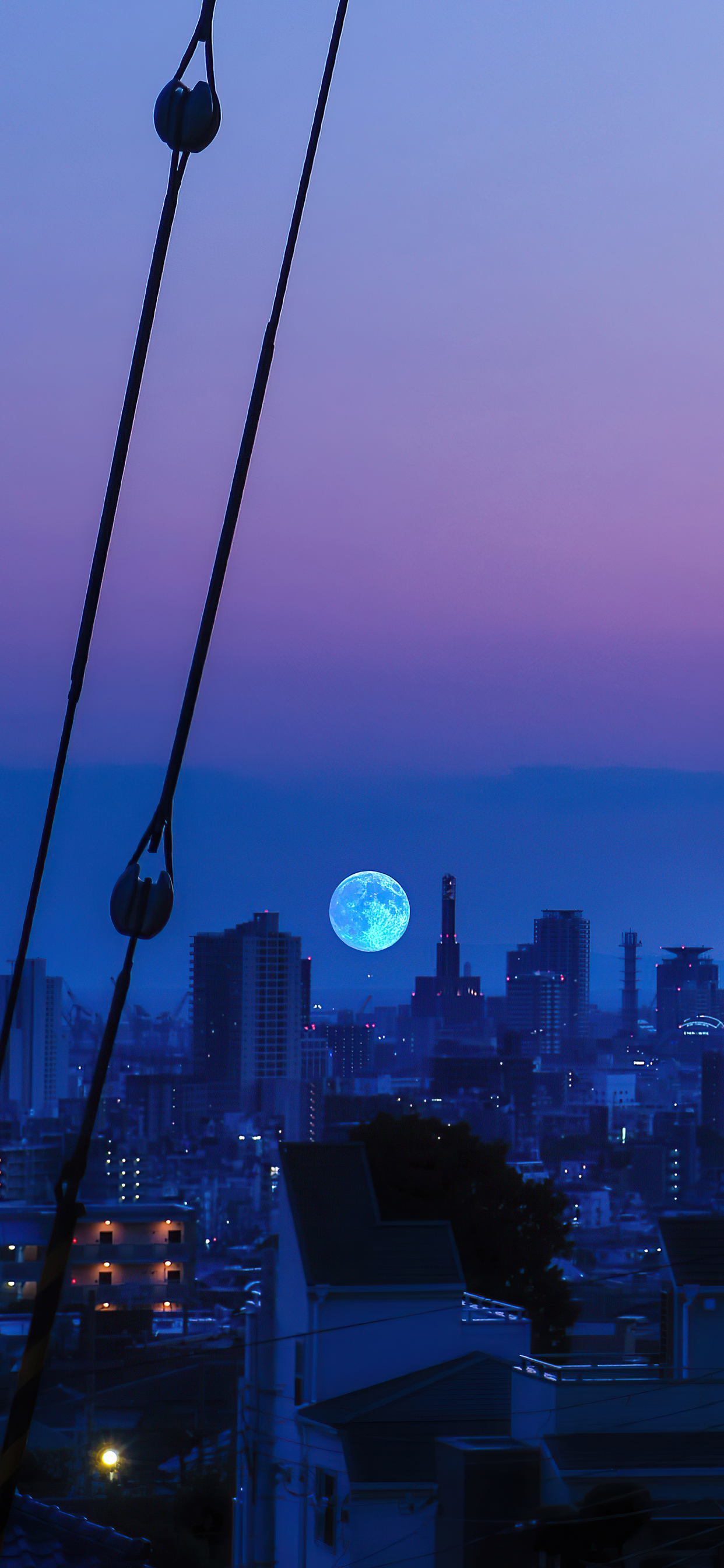 1242x2688  1242x2688 Blue Moon iPhone XS Max HD 4K обои, изображения, фоны, фотографии и картинки