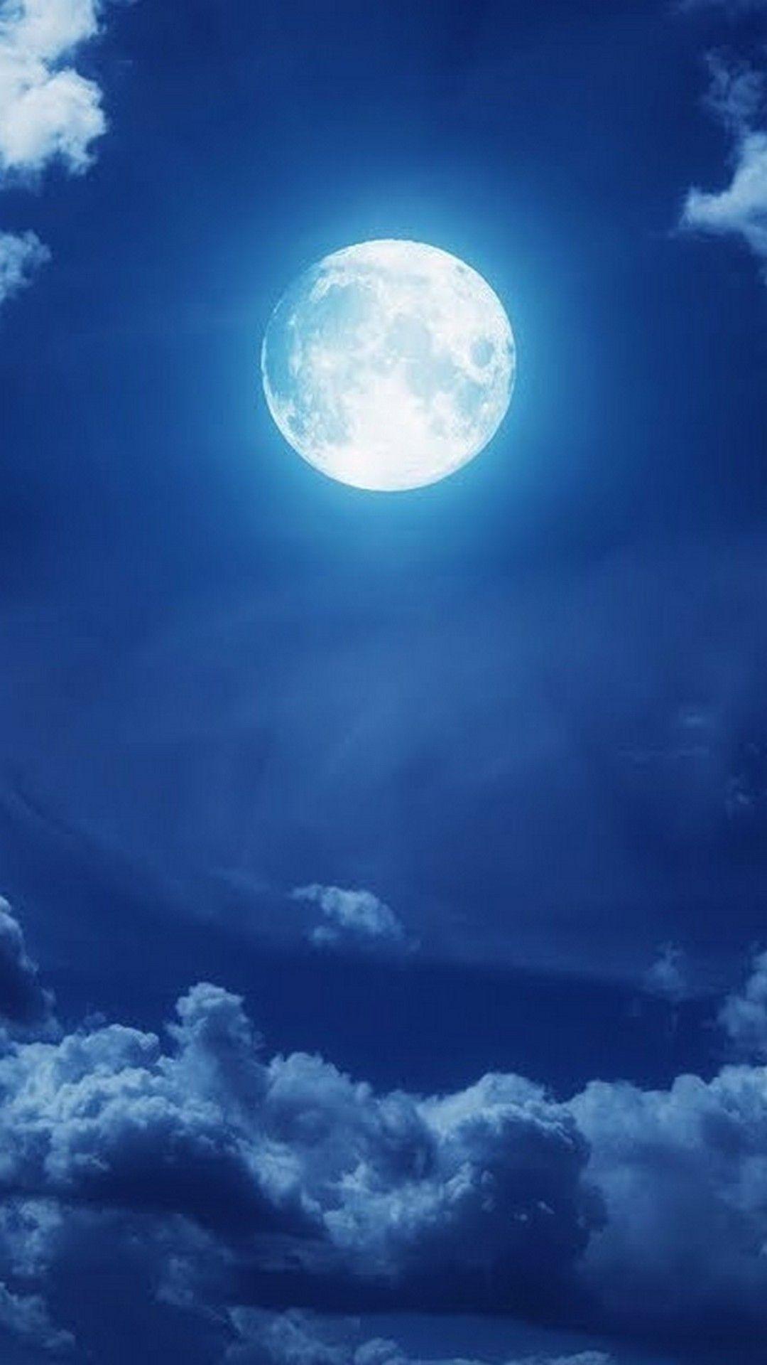 1080x1920  Обои Blue Moonlight -