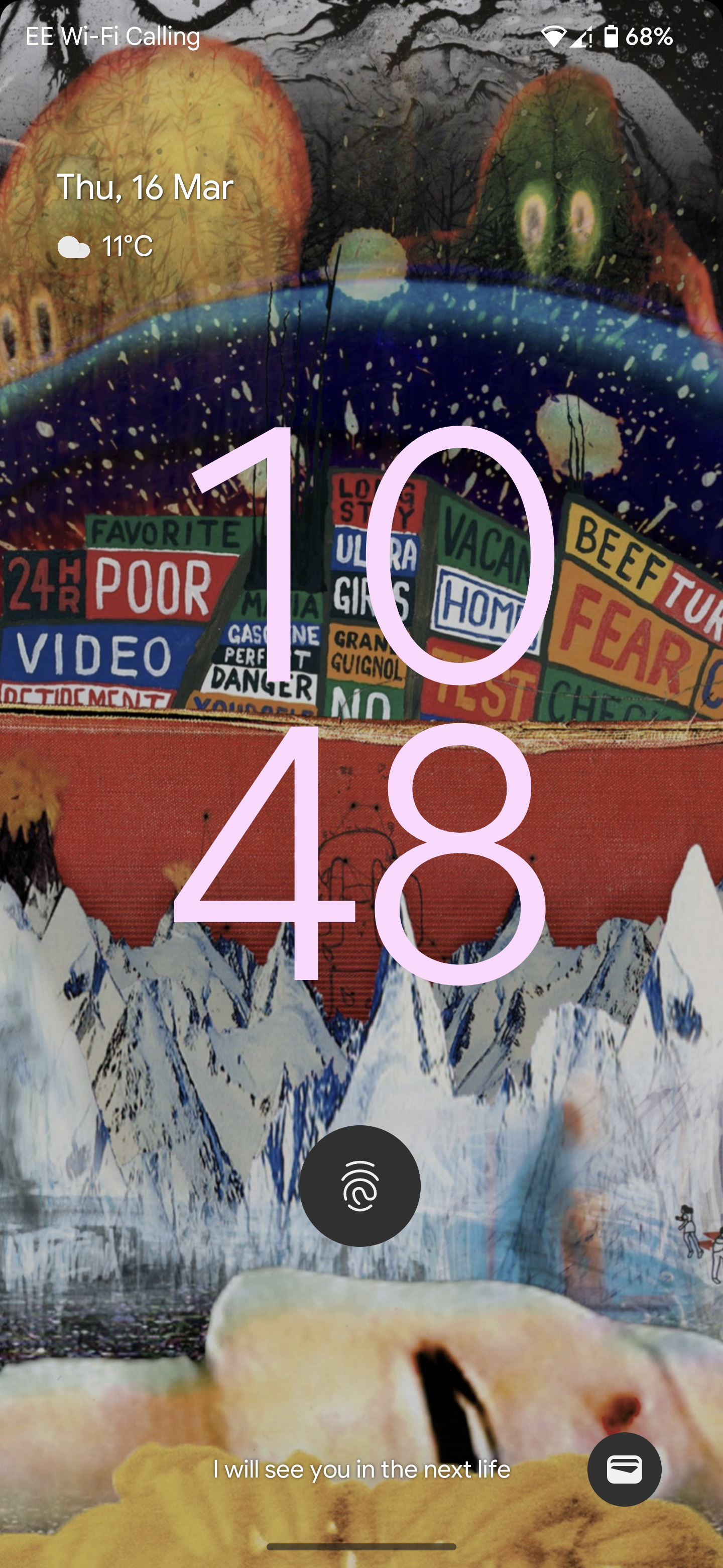 1440x3120  Радиоголовый телефон Обои: R/Radiohead