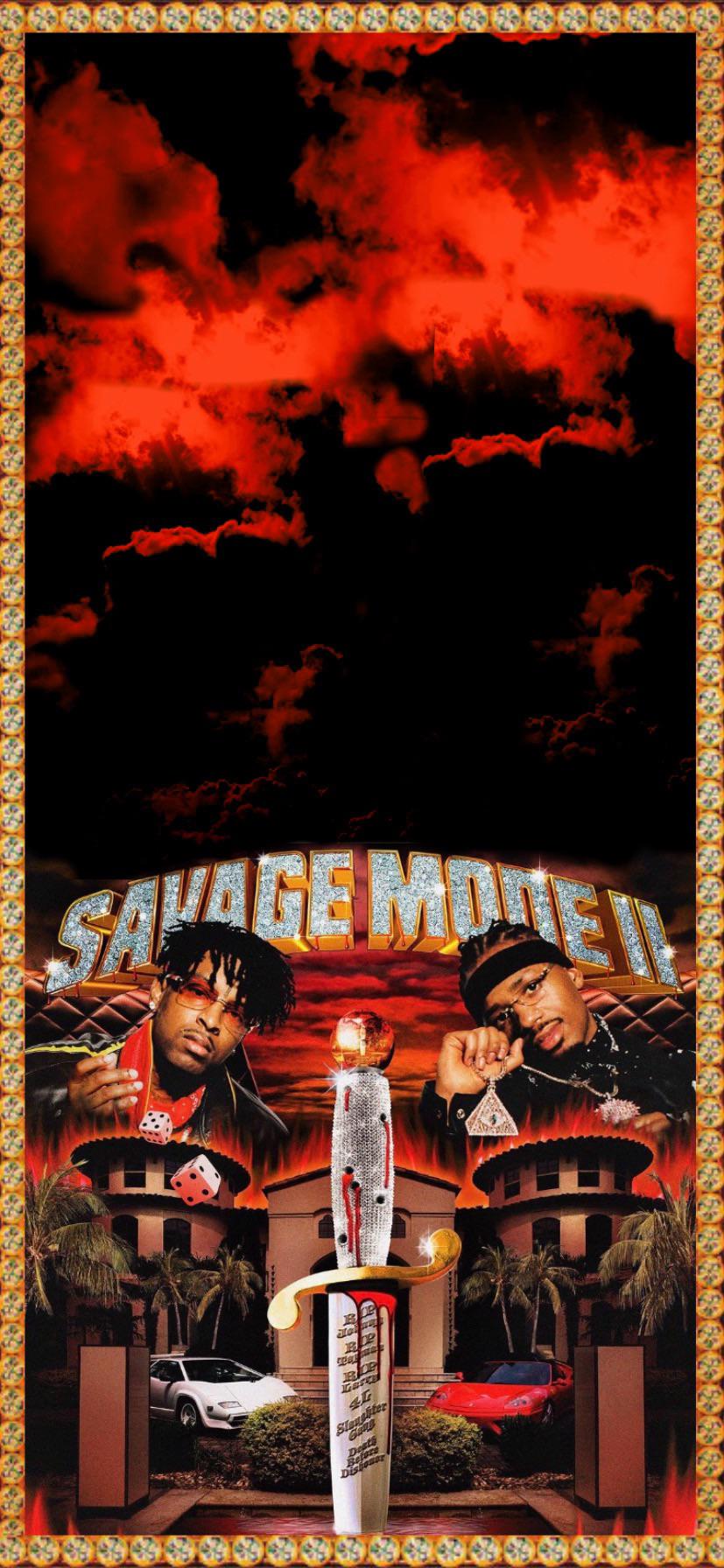 827x1792  21 Savage Wallpapers | MyPhonewalls