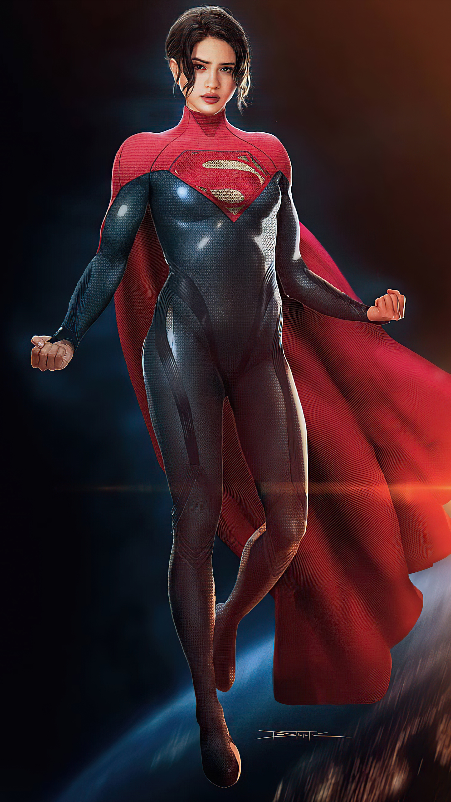 1440x2560 Sasha Calle Supergirl Samsung Galaxy S6, S7, Google Pixel XL, Nexus 6,6p, LG G5 HD 4K Обои, изображения, фоны, фотографии и картинки