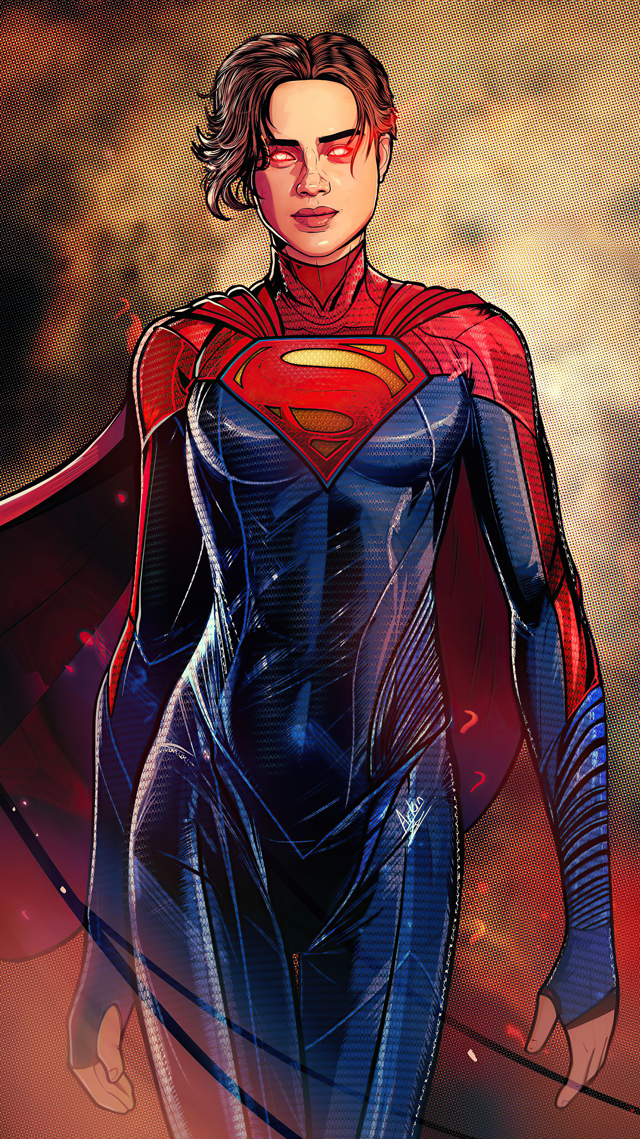 2160x3840  2160x3840 Sasha Calle Supergirl Короткие волосы Sony Xperia X, XZ, Z5 Premium HD 4K Обои, изображения, фоны, фотографии и картинки