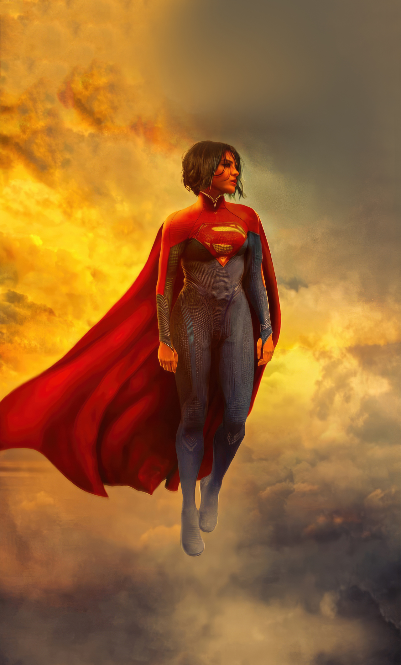 1280x2120  1280x2120 Supergirl Sasha Calle в Flash Movie 4K iPhone 6+ HD 4K обои, изображения, фоны, фотографии и картинки